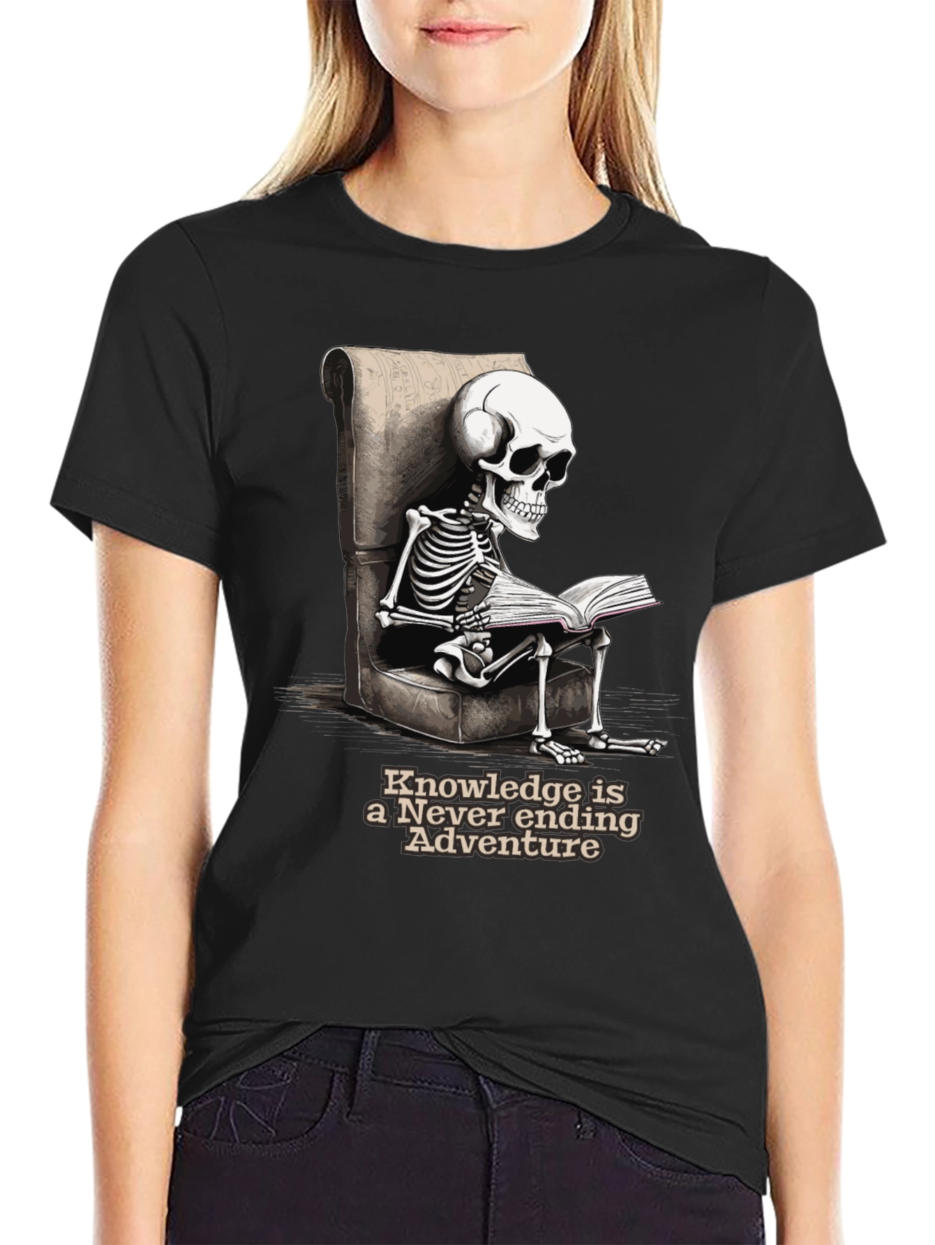Knowledge Adventure T-Shirt: Skeleton Reader