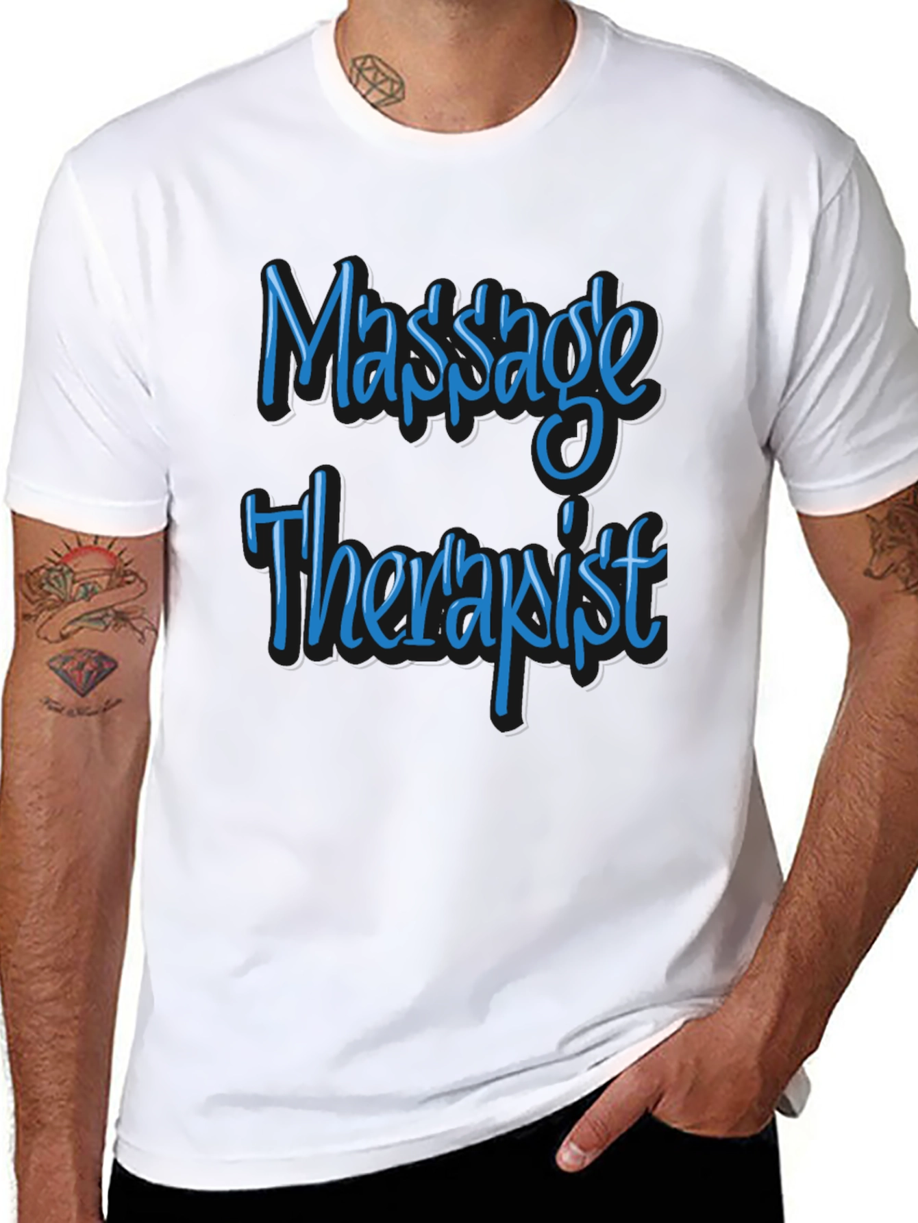 Massage Therapist T-Shirt - Stylish & Comfortable