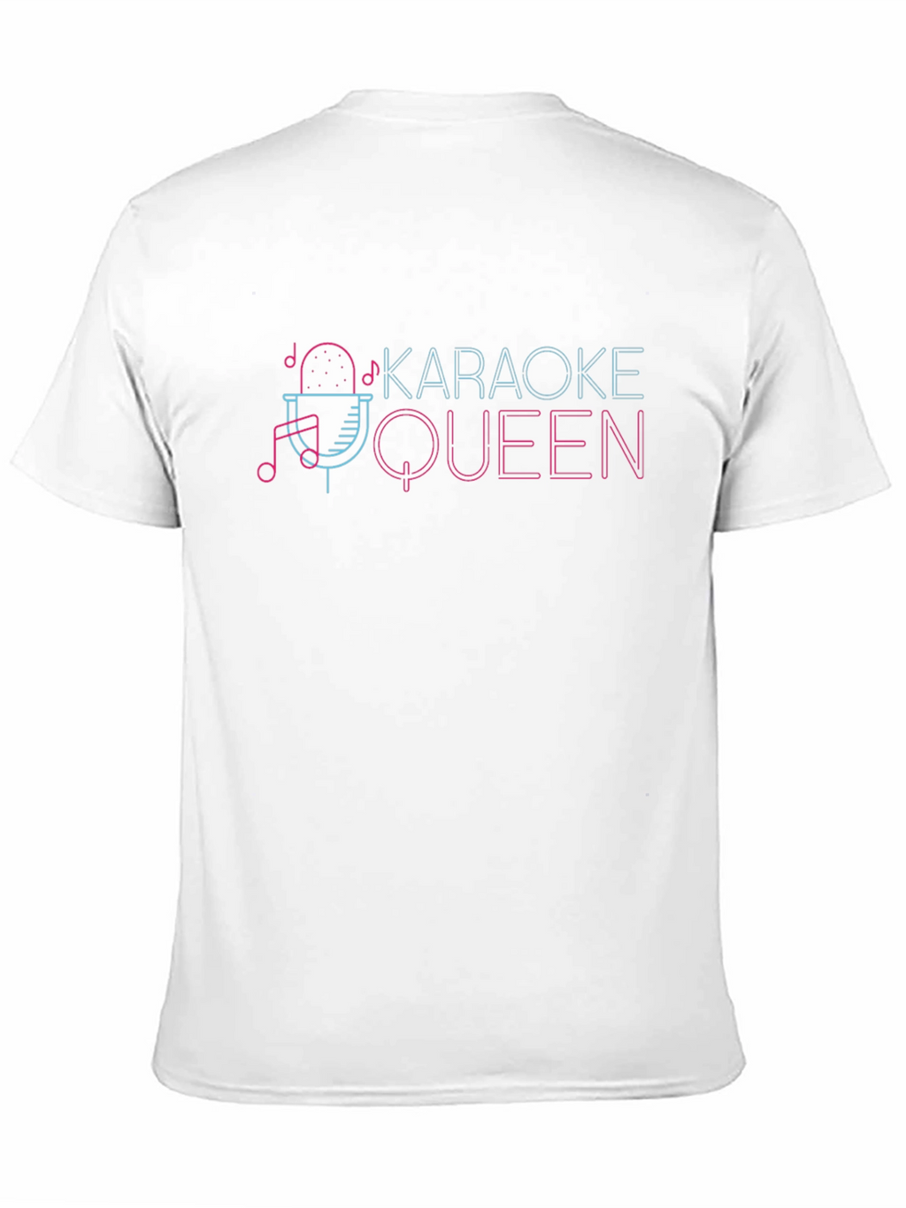 Karaoke Queen Graphic Tee - Music Lover T-Shirt