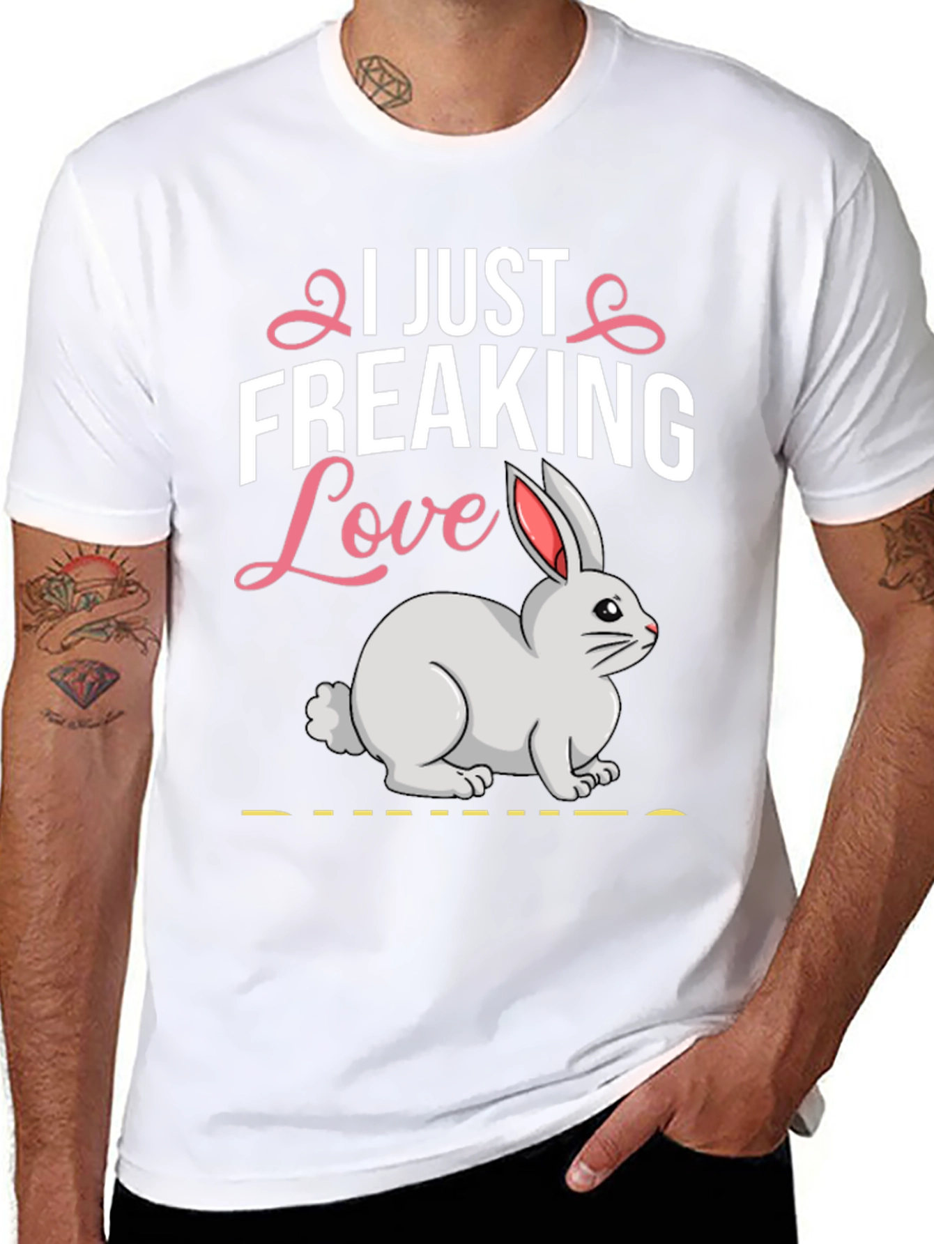 I Just Freaking Love Bunny T-Shirt