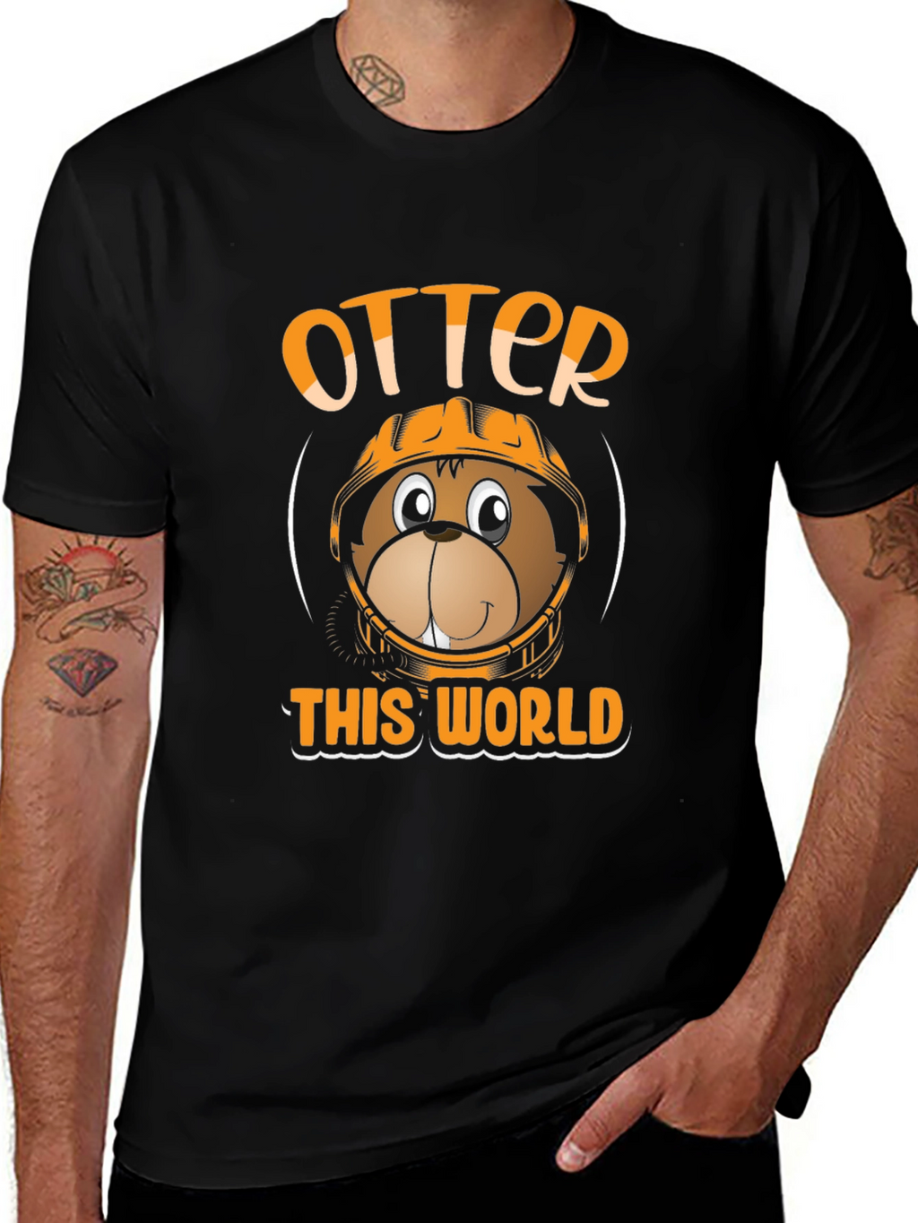 Otter This World T-Shirt - Funny Graphic Tee