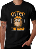 Otter This World T-Shirt - Funny Graphic Tee