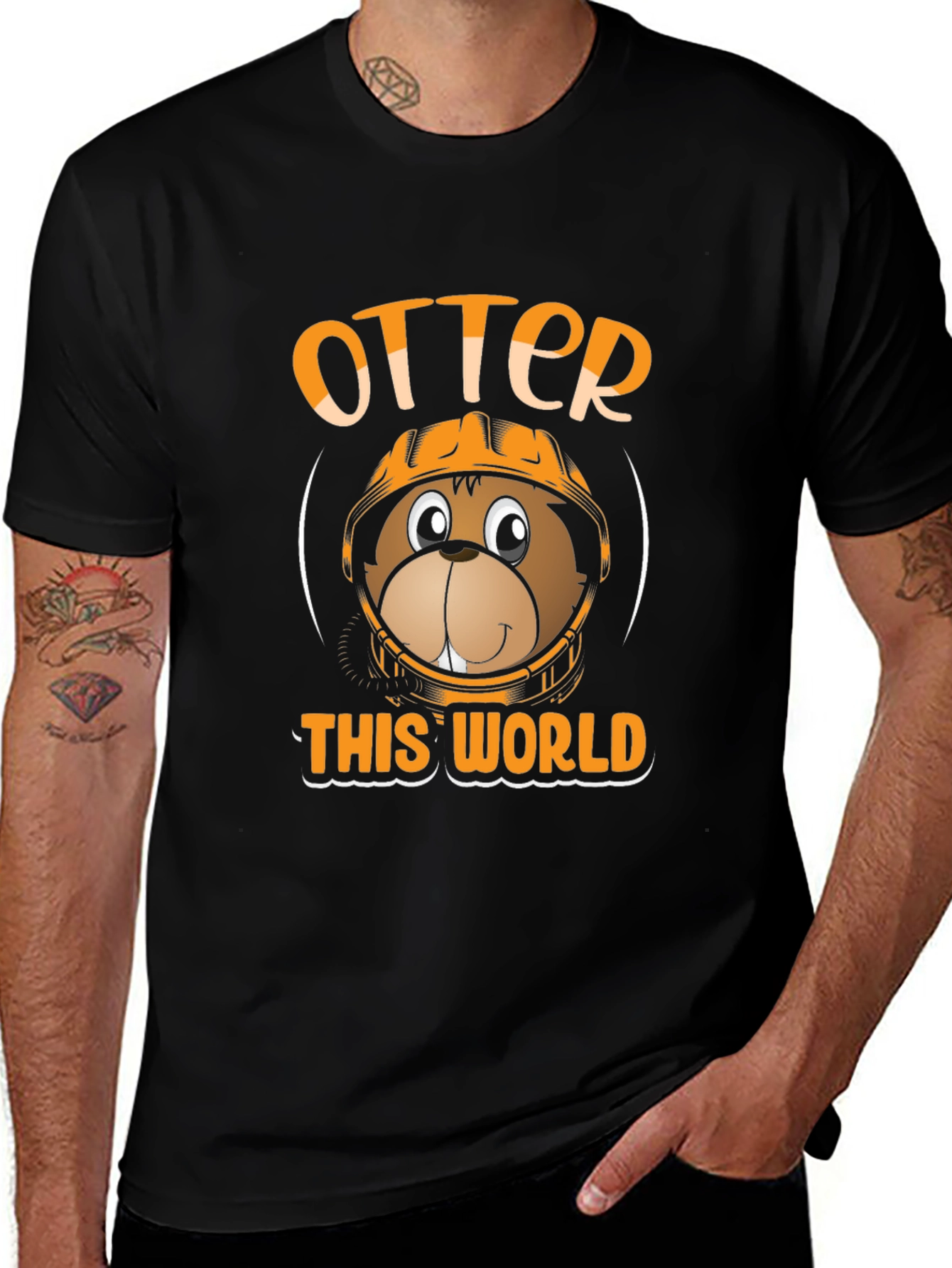 Otter This World T-Shirt - Funny Graphic Tee