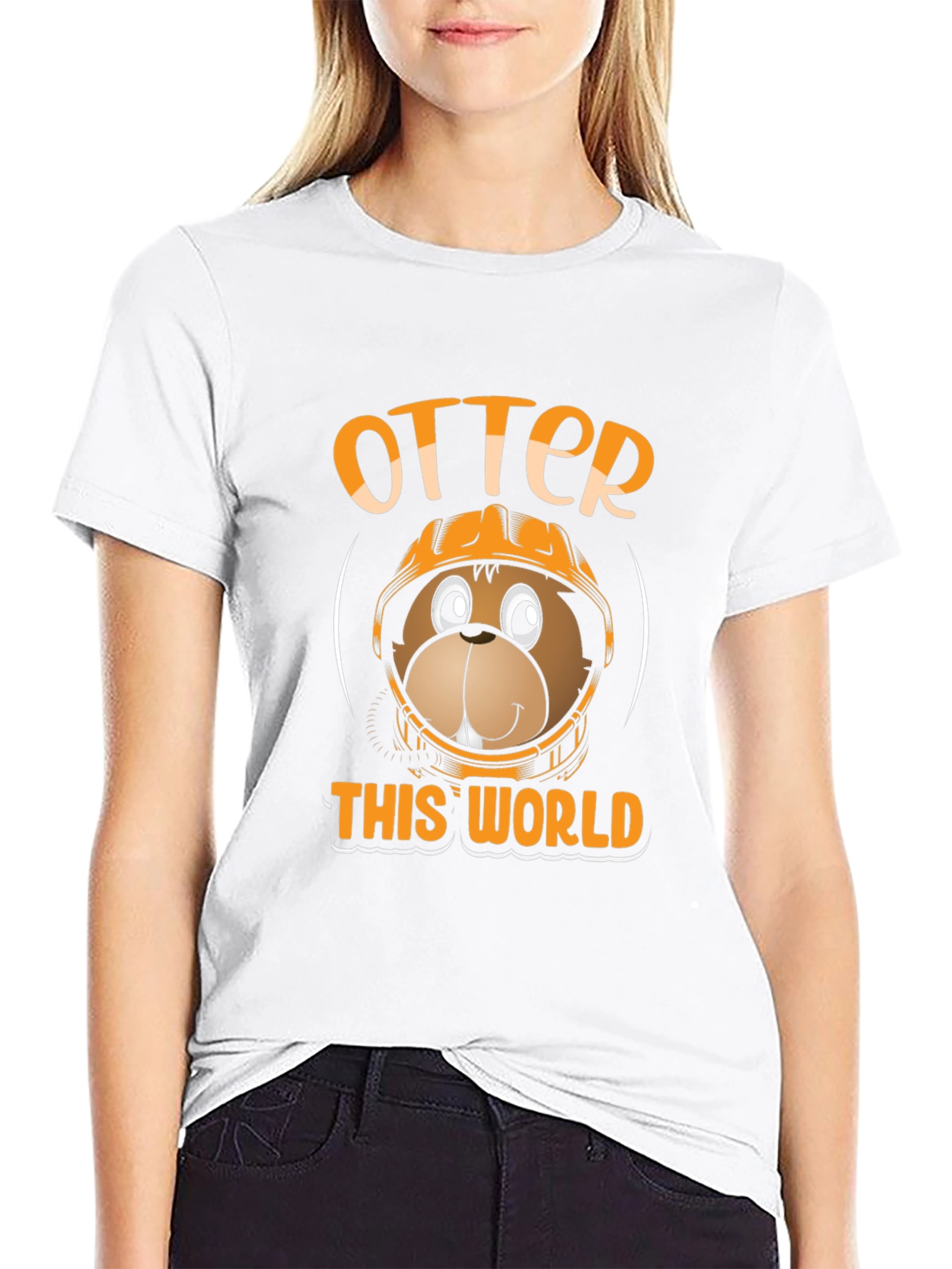 Otter This World T-Shirt - Funny Graphic Tee