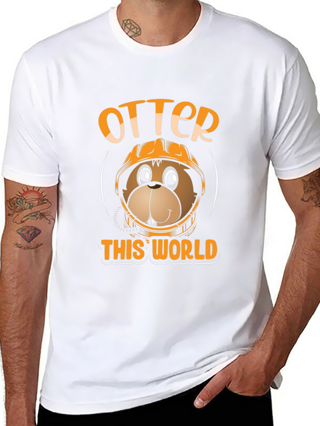 Otter This World T-Shirt - Funny Graphic Tee