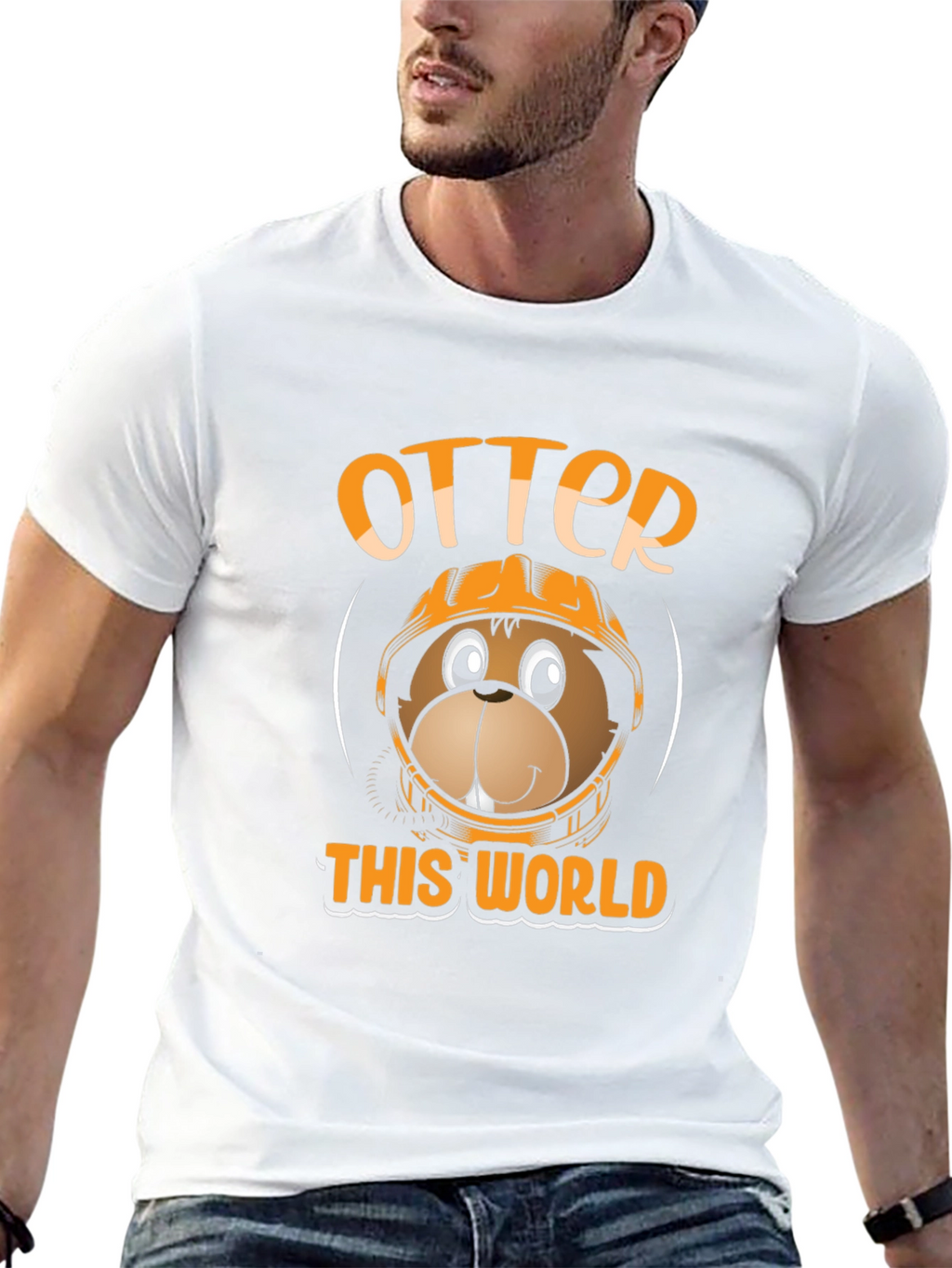 Otter This World T-Shirt - Funny Graphic Tee