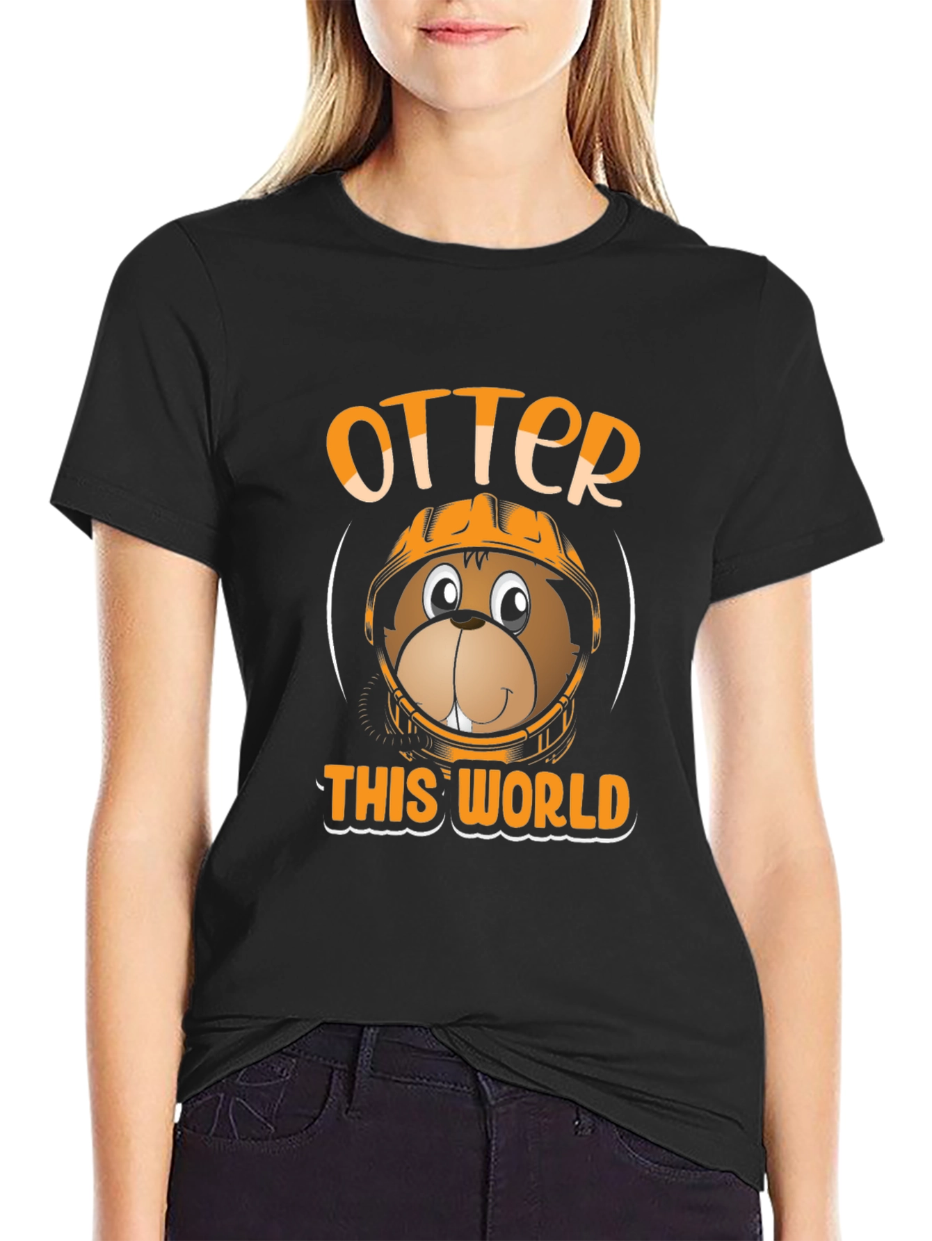 Otter This World T-Shirt - Funny Graphic Tee