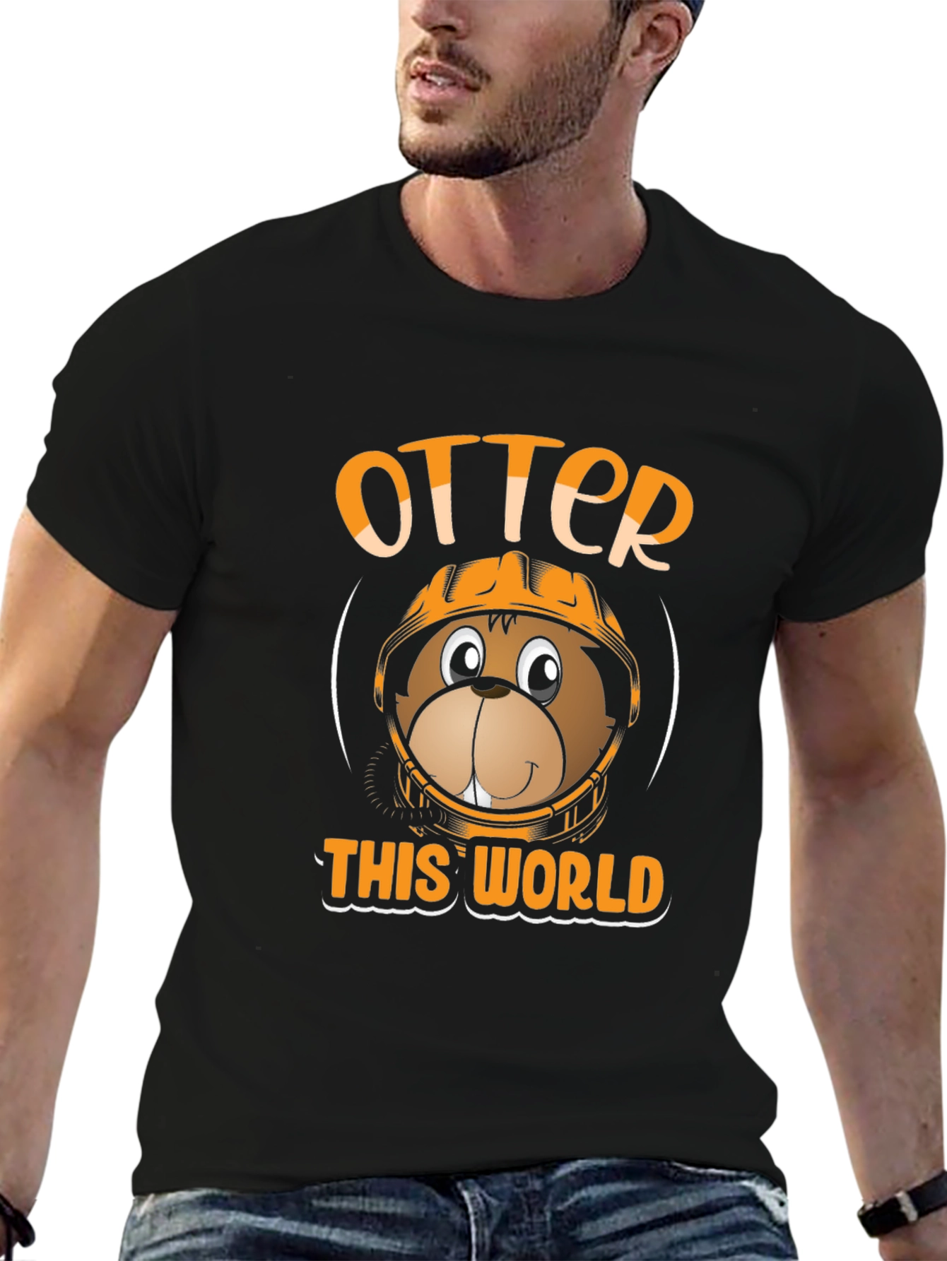 Otter This World T-Shirt - Funny Graphic Tee