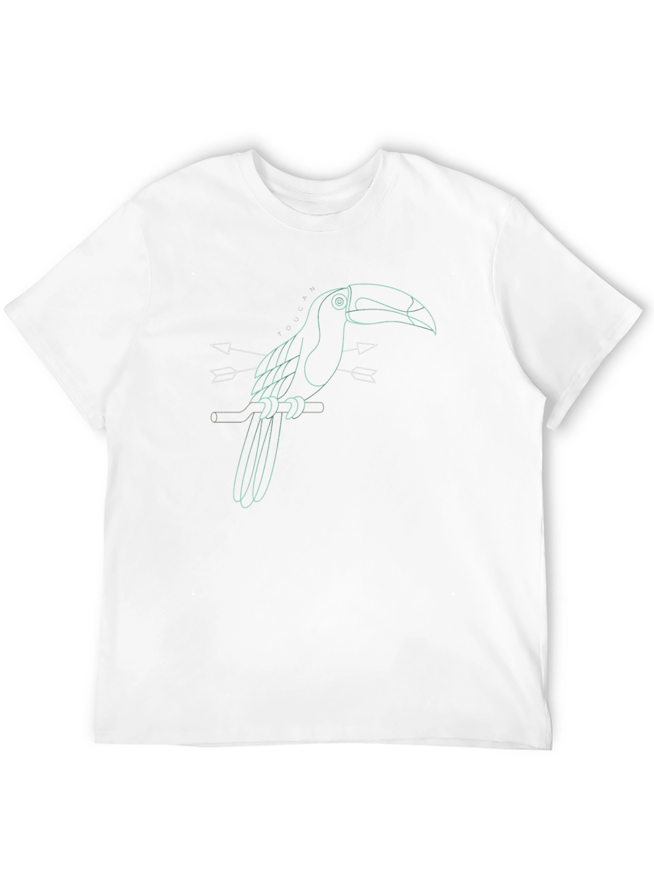 Black Toucan Arrow Graphic Tee