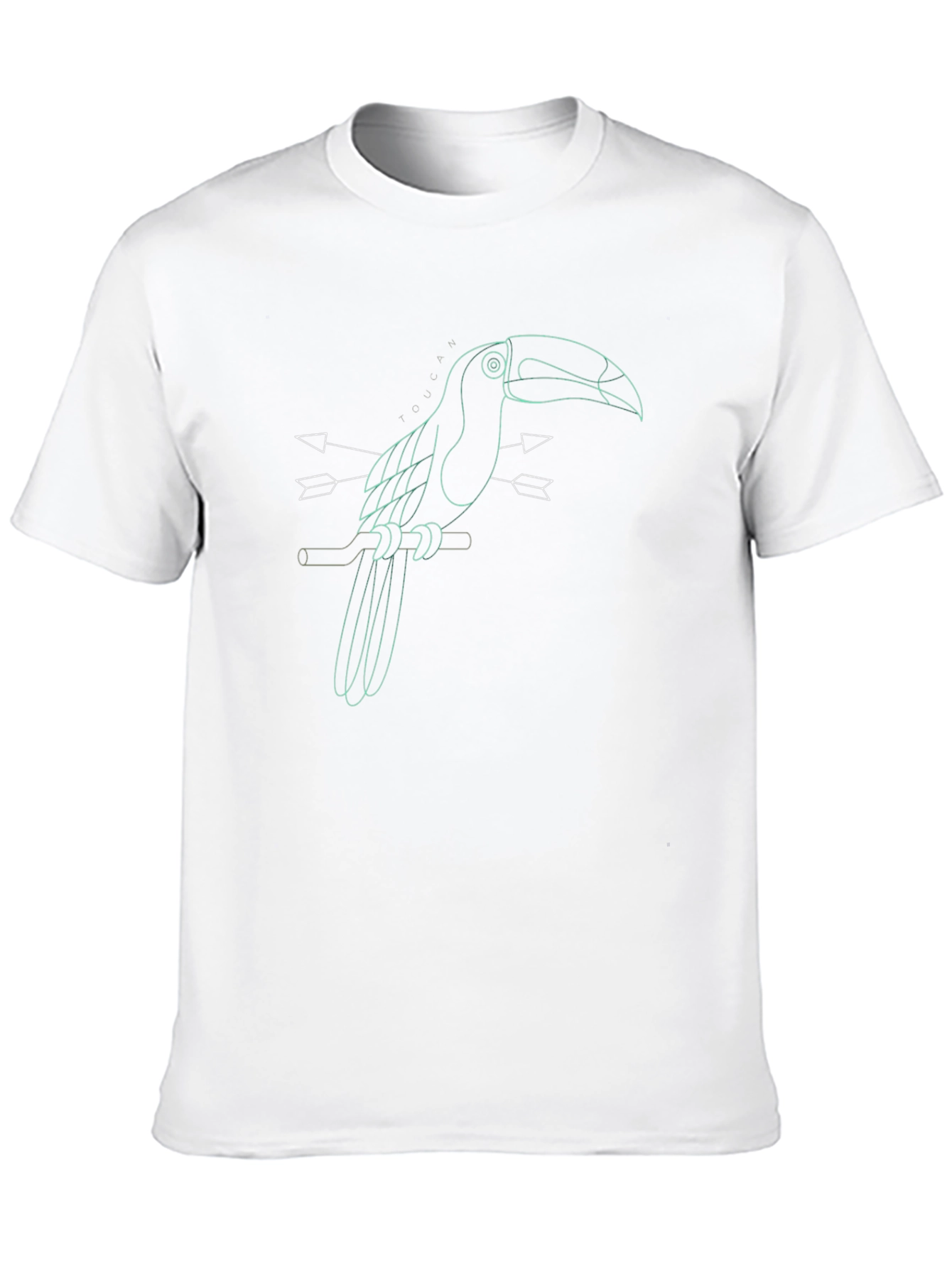 Black Toucan Arrow Graphic Tee