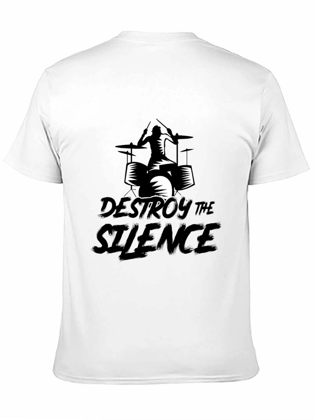 Destroy the Silence Graphic Tee - Black