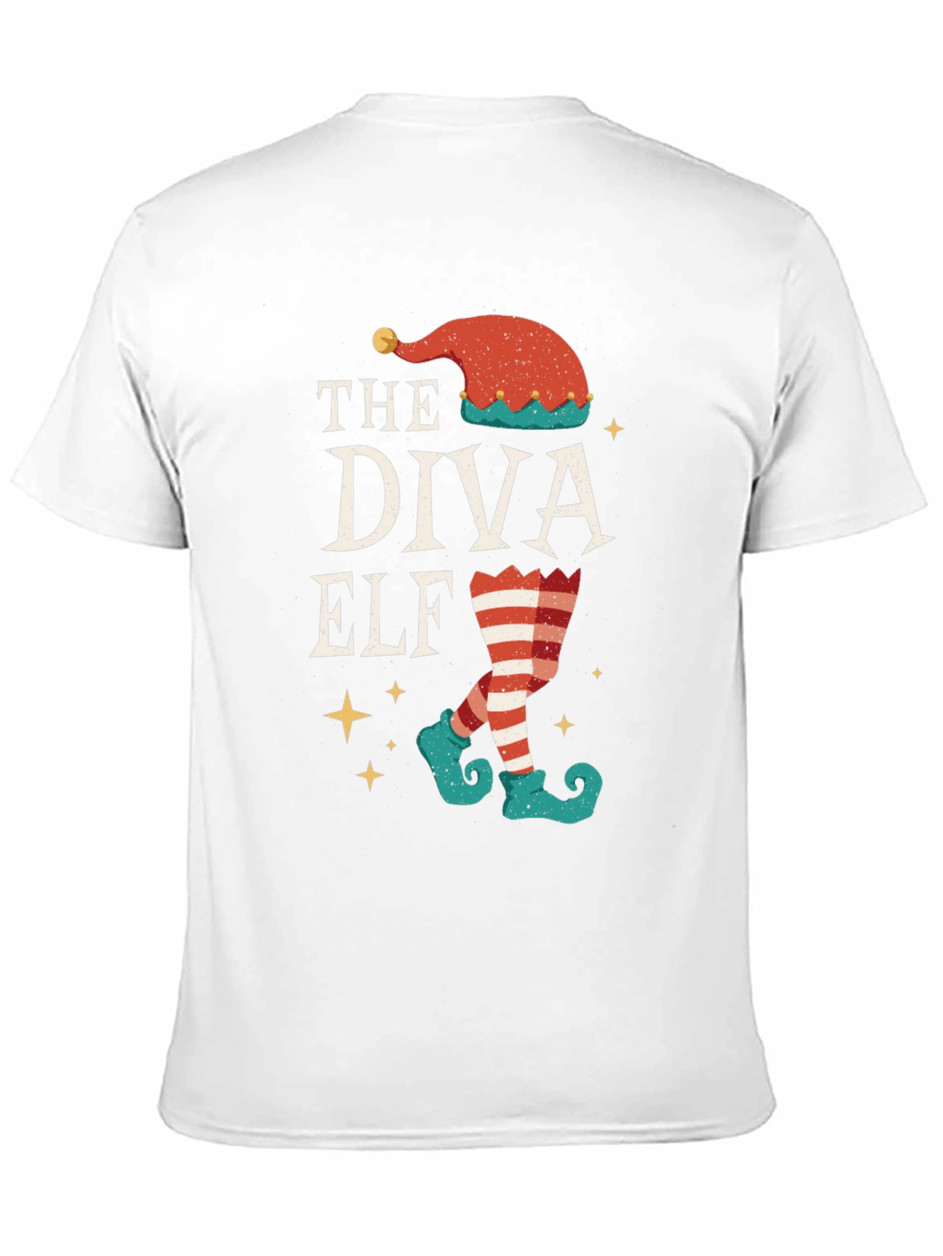 The Diva Elf Christmas T-Shirt