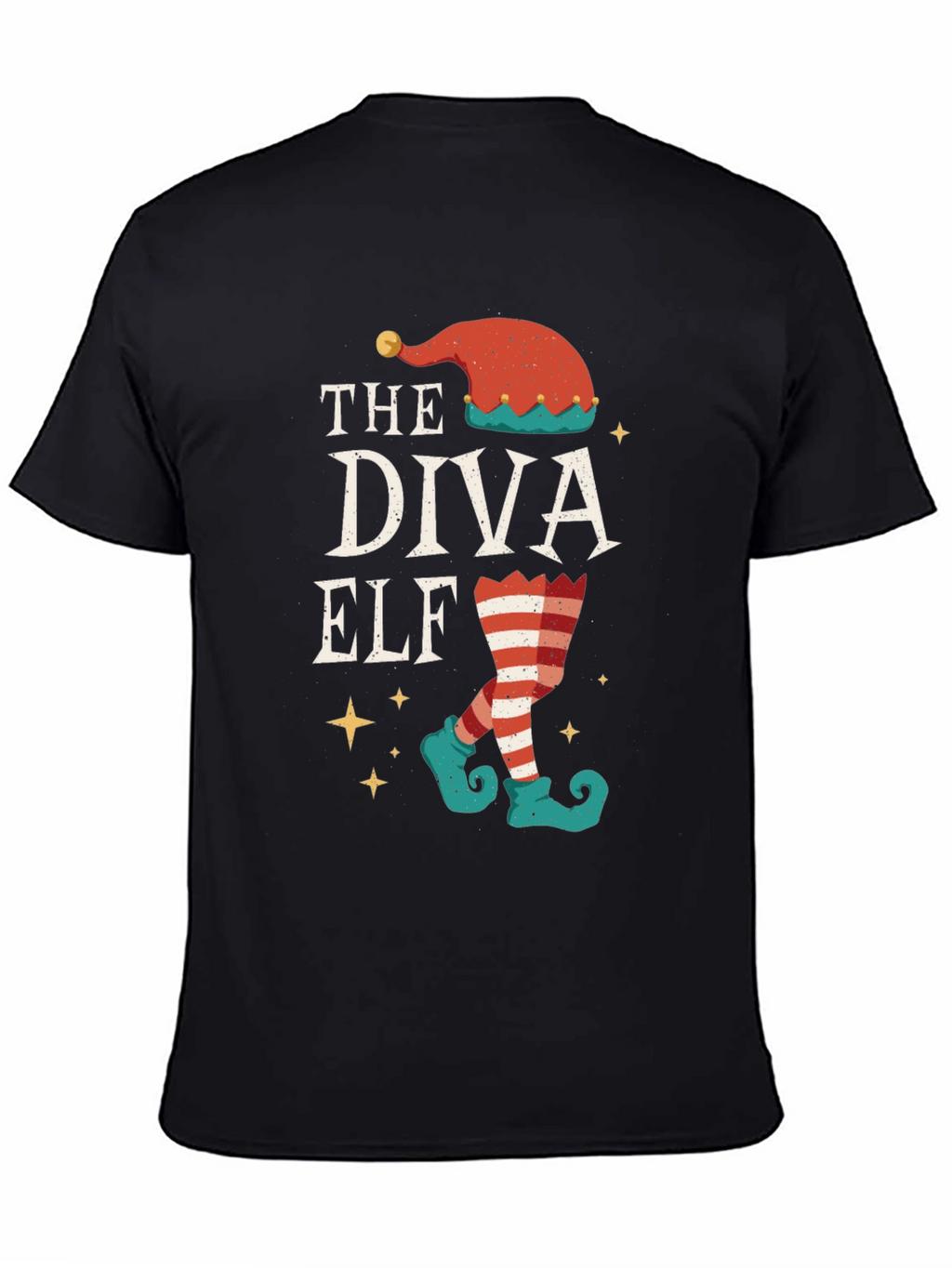 The Diva Elf Christmas T-Shirt