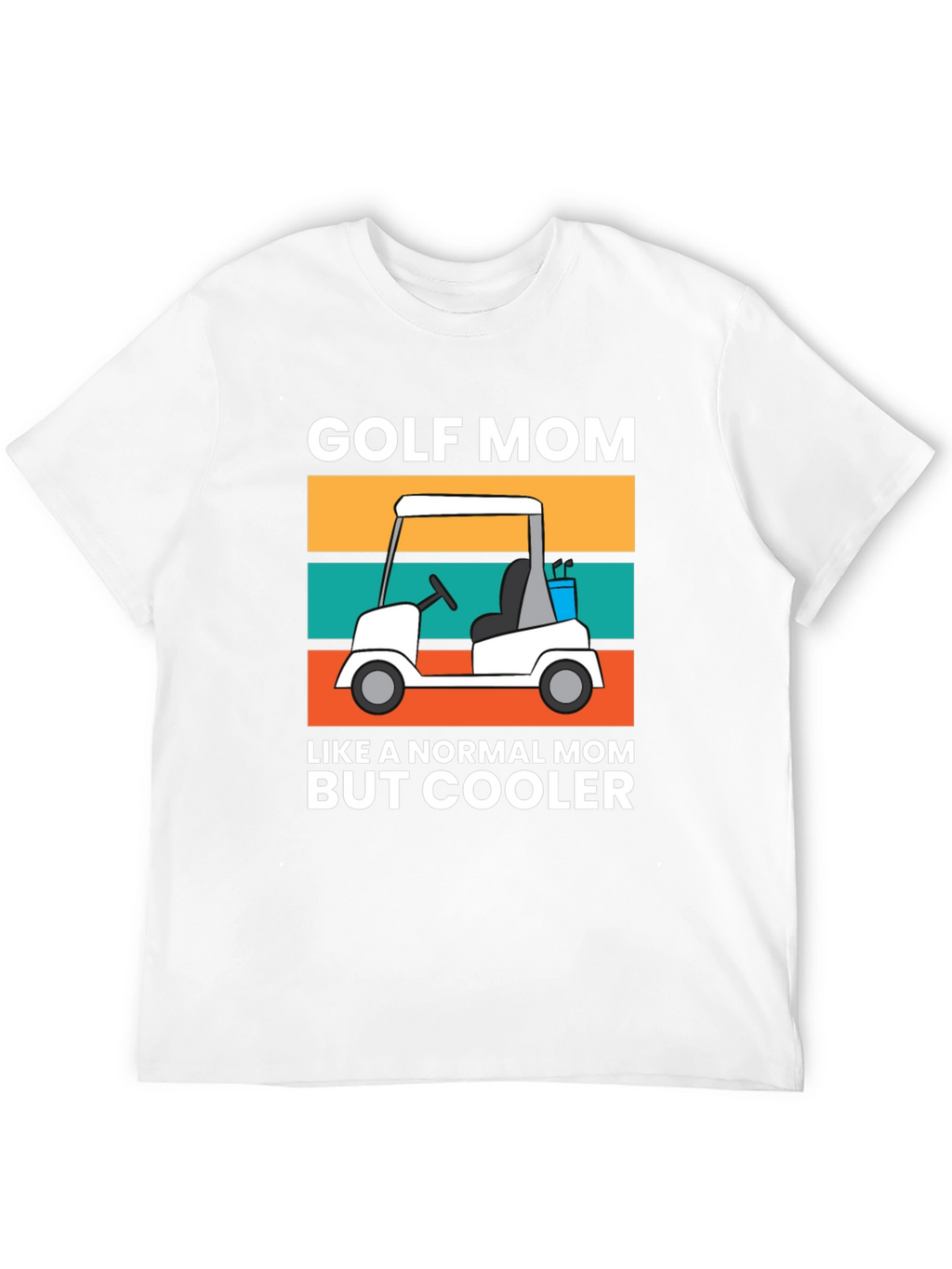 Golf Mom T-Shirt - Cool Mom Edition