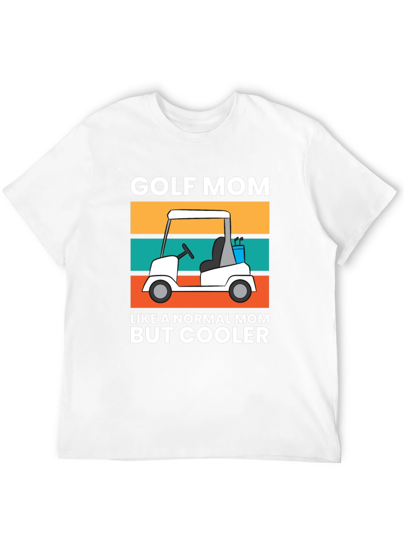 Golf Mom T-Shirt - Cool Mom Edition