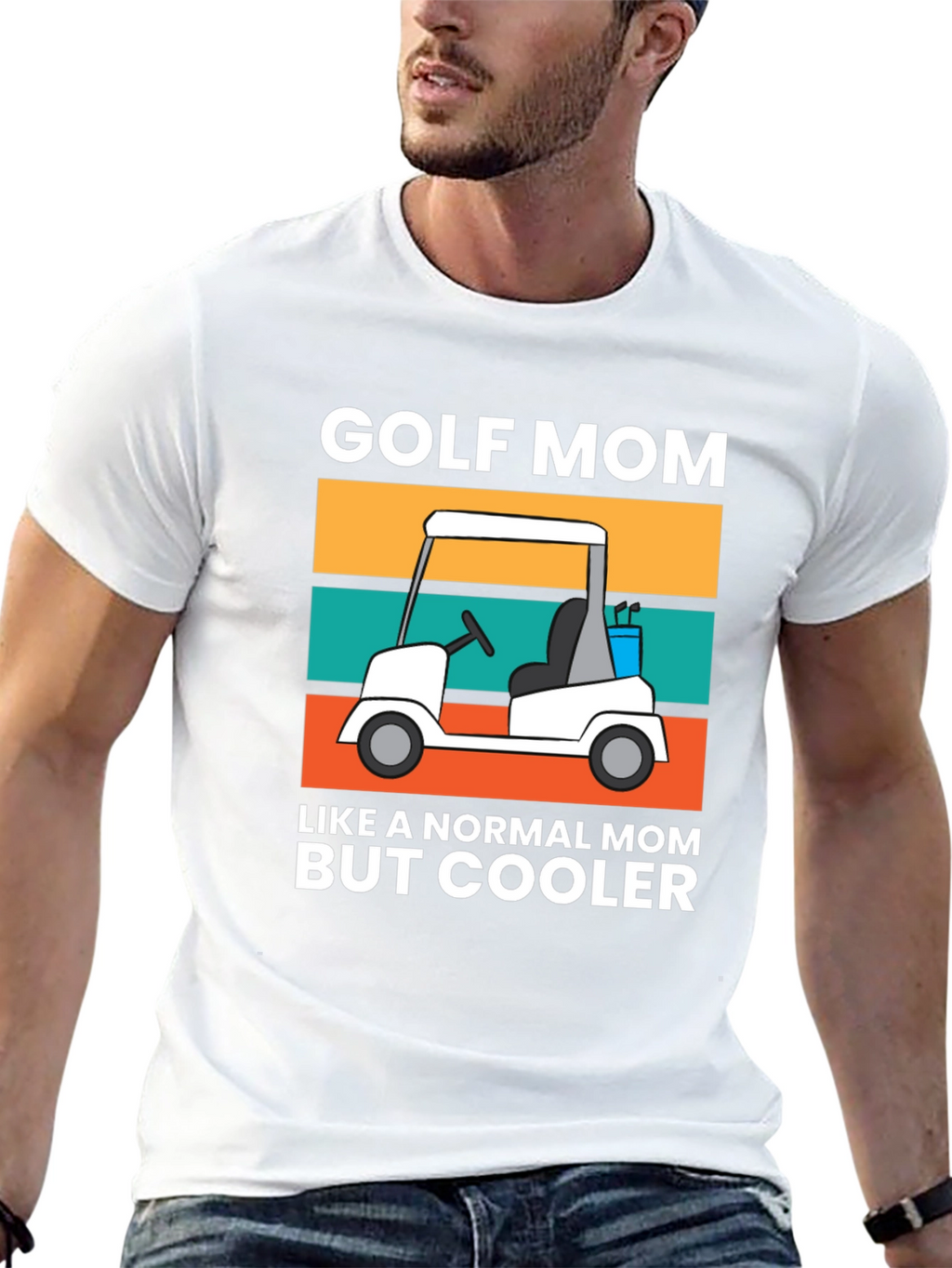 Golf Mom T-Shirt - Cool Mom Edition