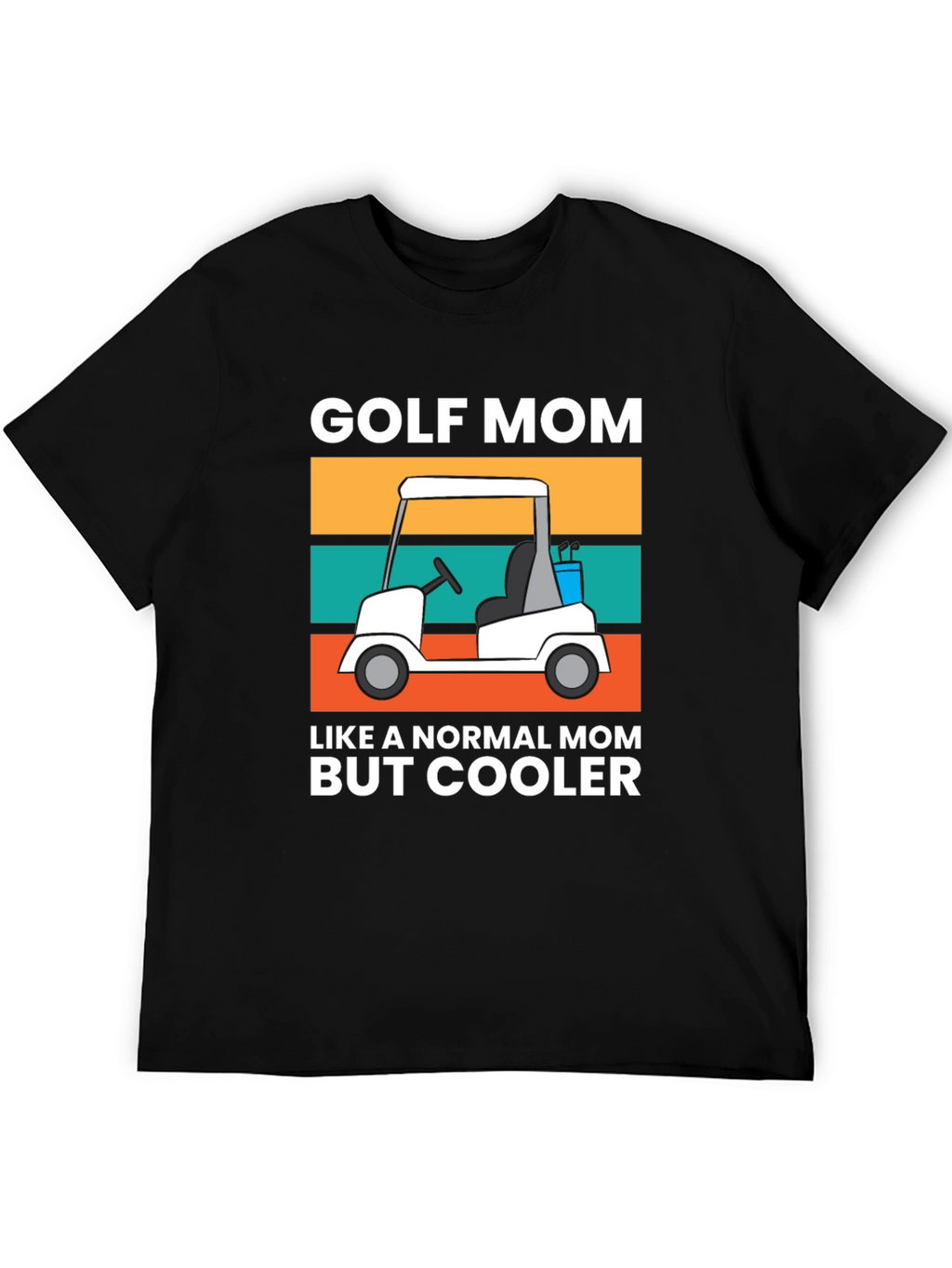 Golf Mom T-Shirt - Cool Mom Edition