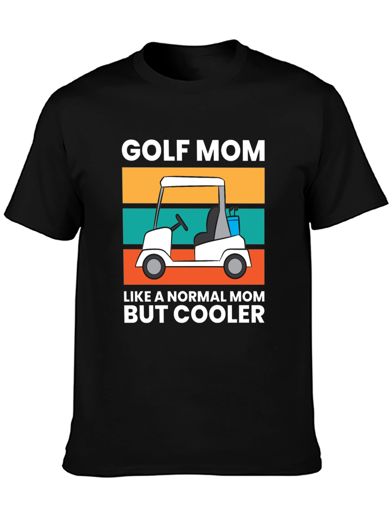 Golf Mom T-Shirt - Cool Mom Edition
