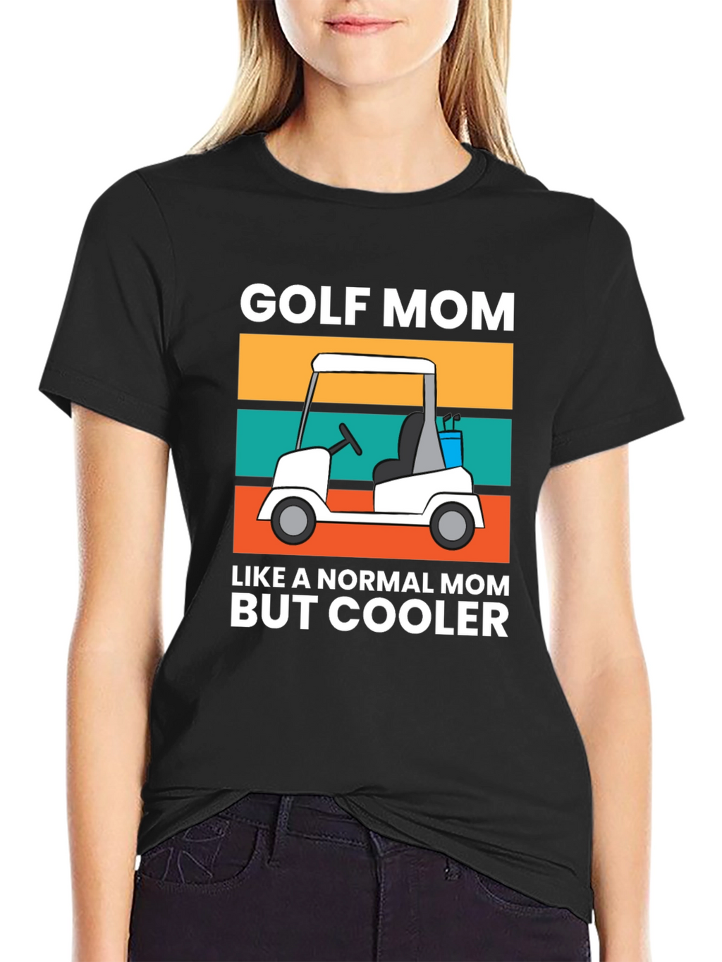 Golf Mom T-Shirt - Cool Mom Edition