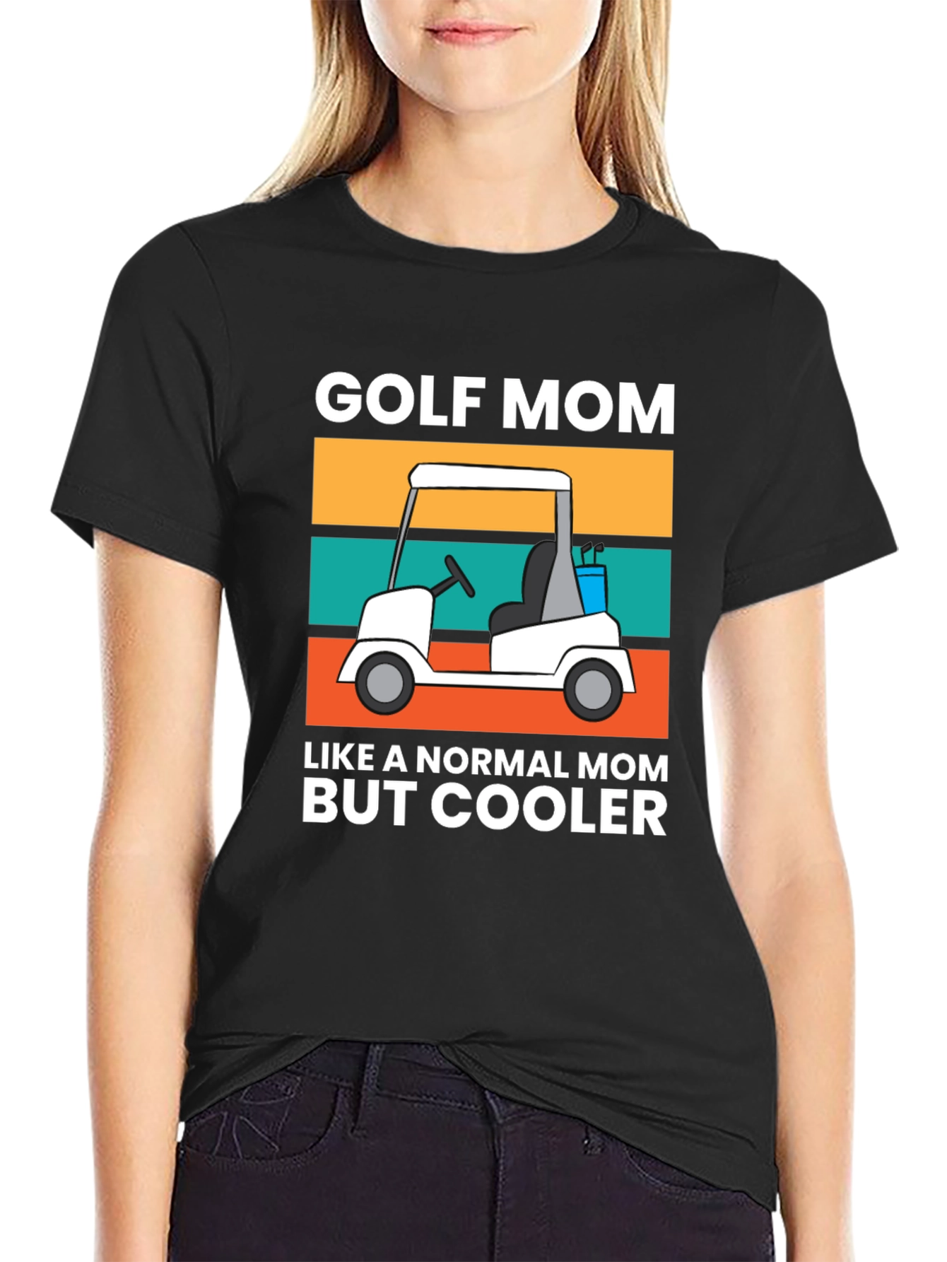 Golf Mom T-Shirt - Cool Mom Edition