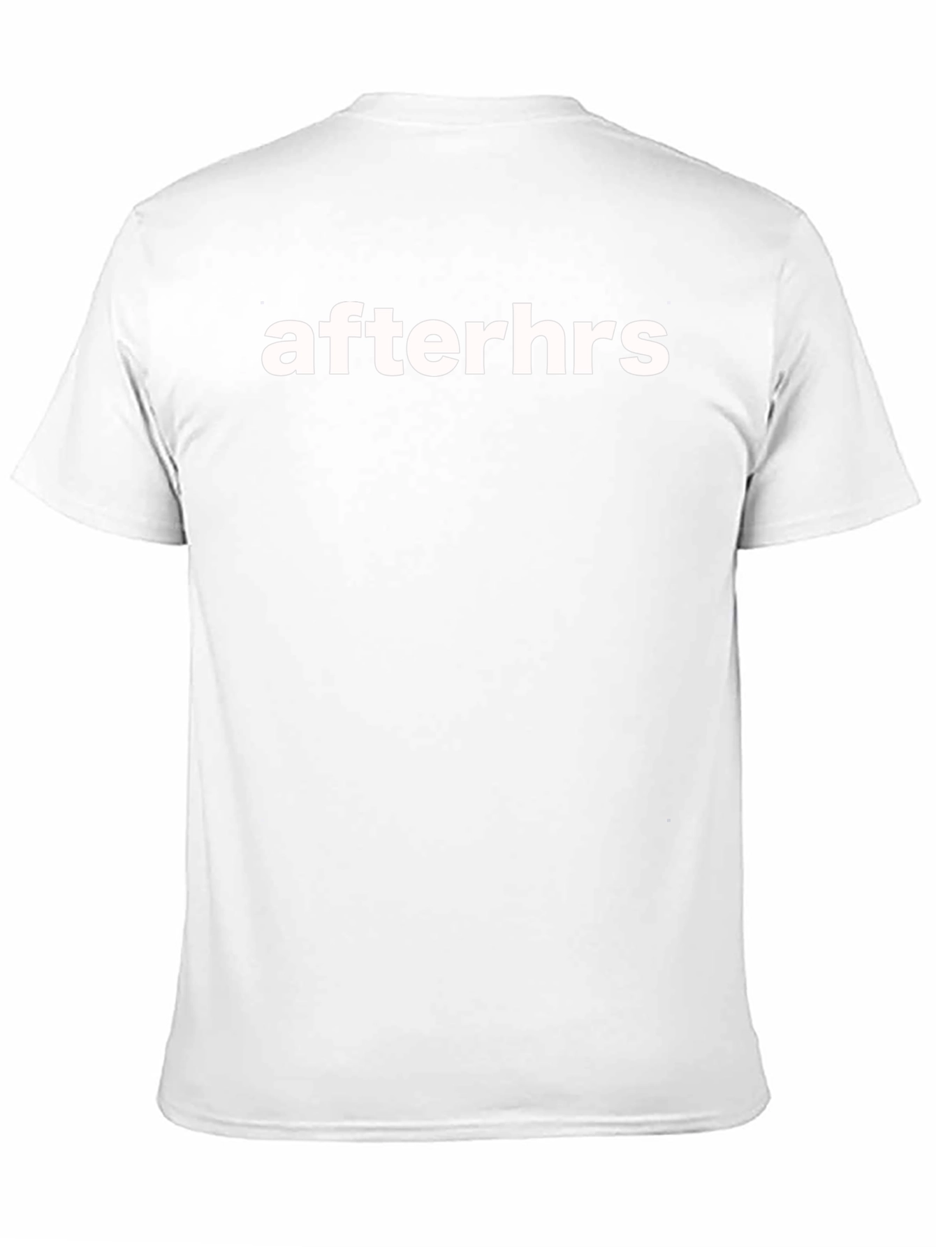Afterhrs Graphic Tee - Stylish Black T-Shirt