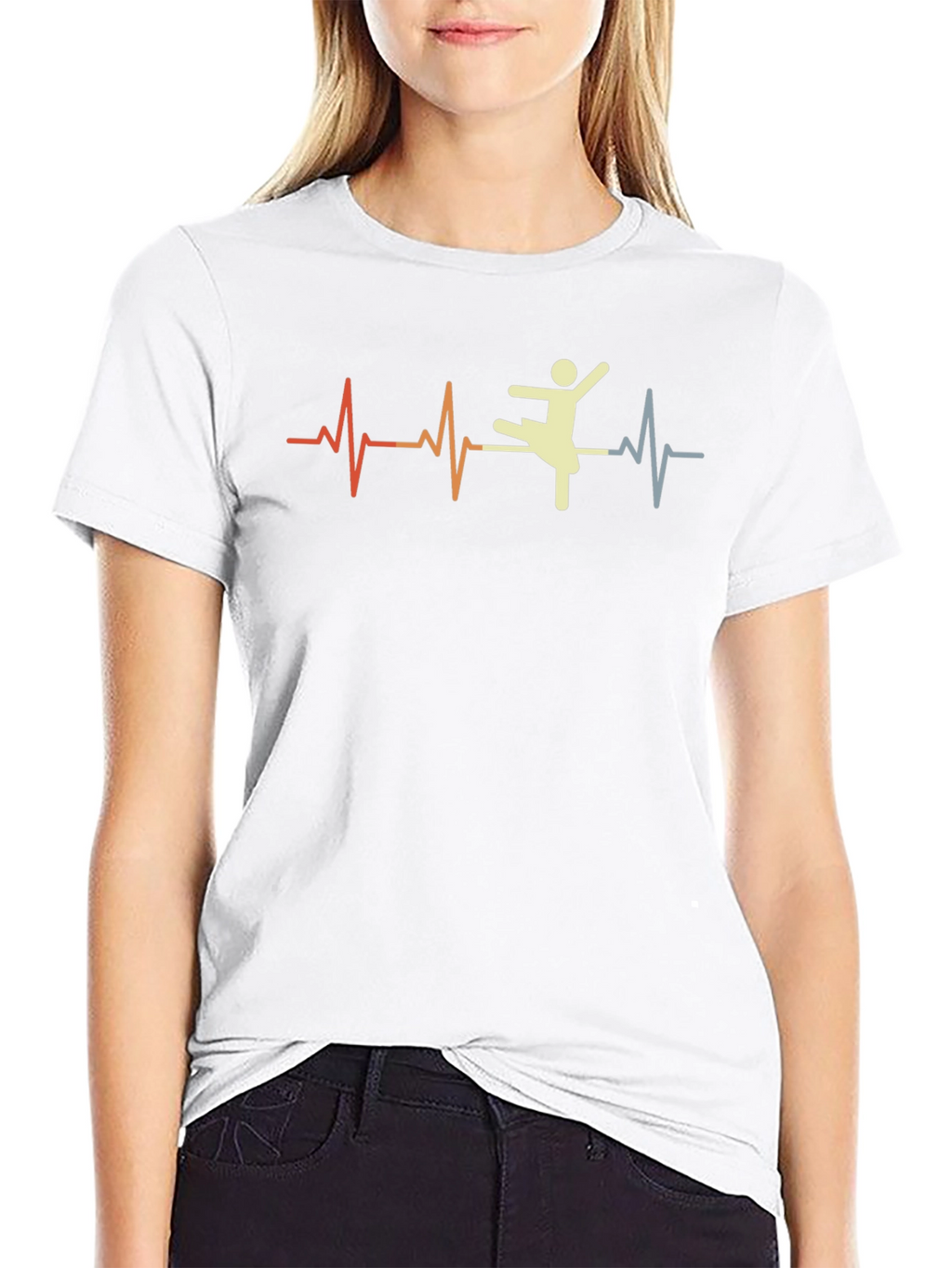 Ballet Heartbeat T-Shirt - Dance Lover Tee