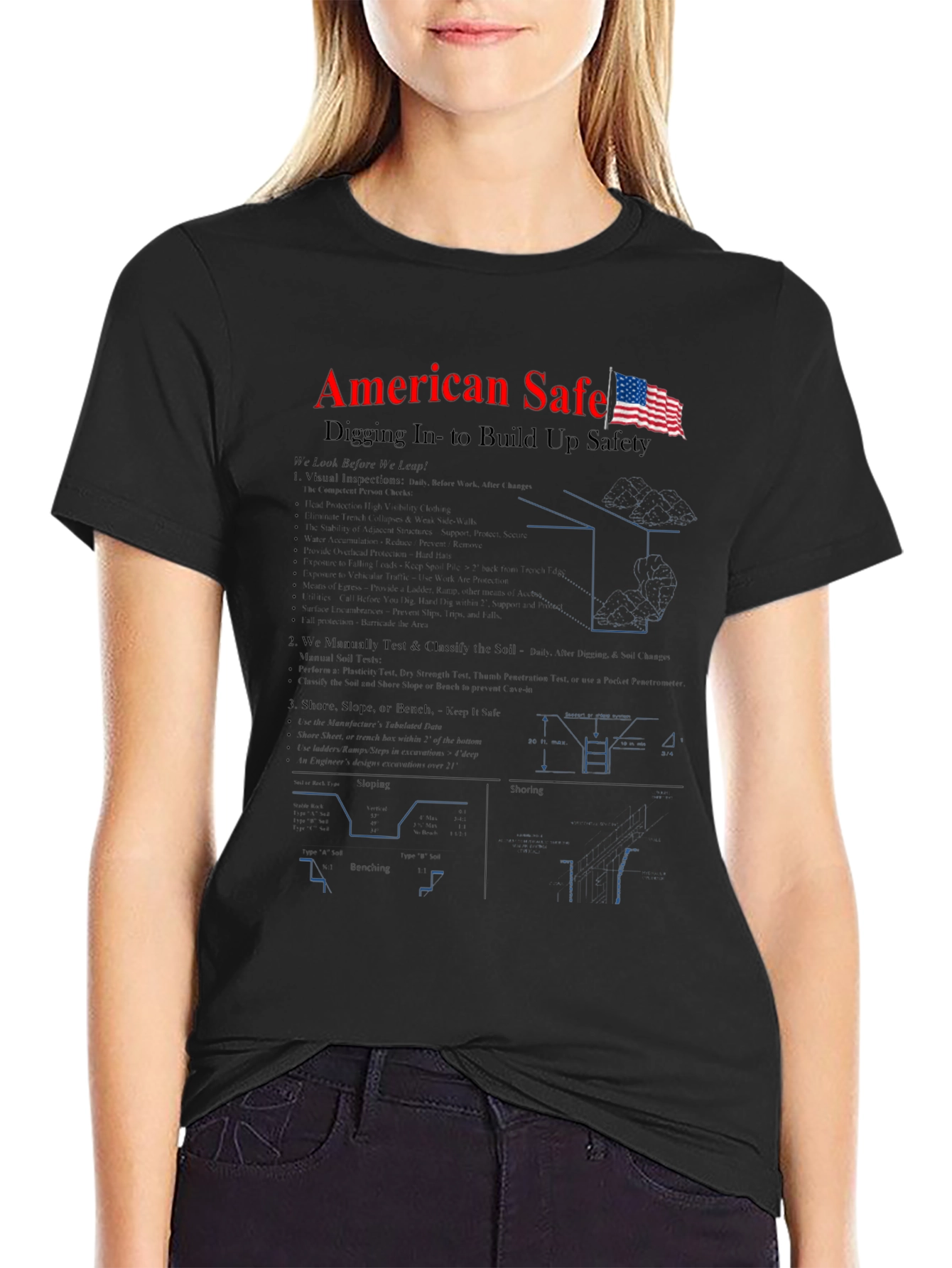 American Safety Work T-Shirt
