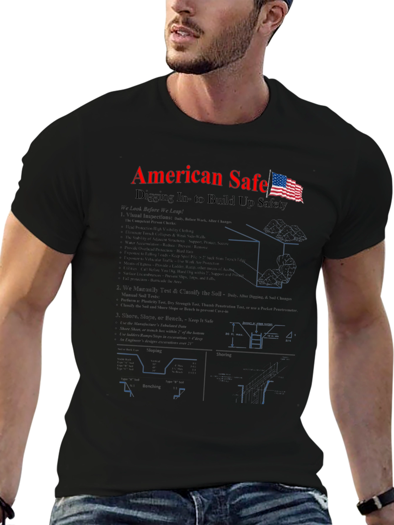 American Safety Work T-Shirt