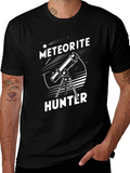 Meteorite Hunter T-Shirt Astronomy Telescope Tee
