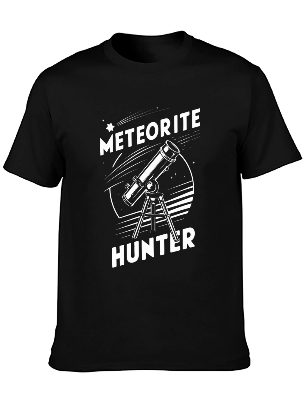 Meteorite Hunter T-Shirt Astronomy Telescope Tee