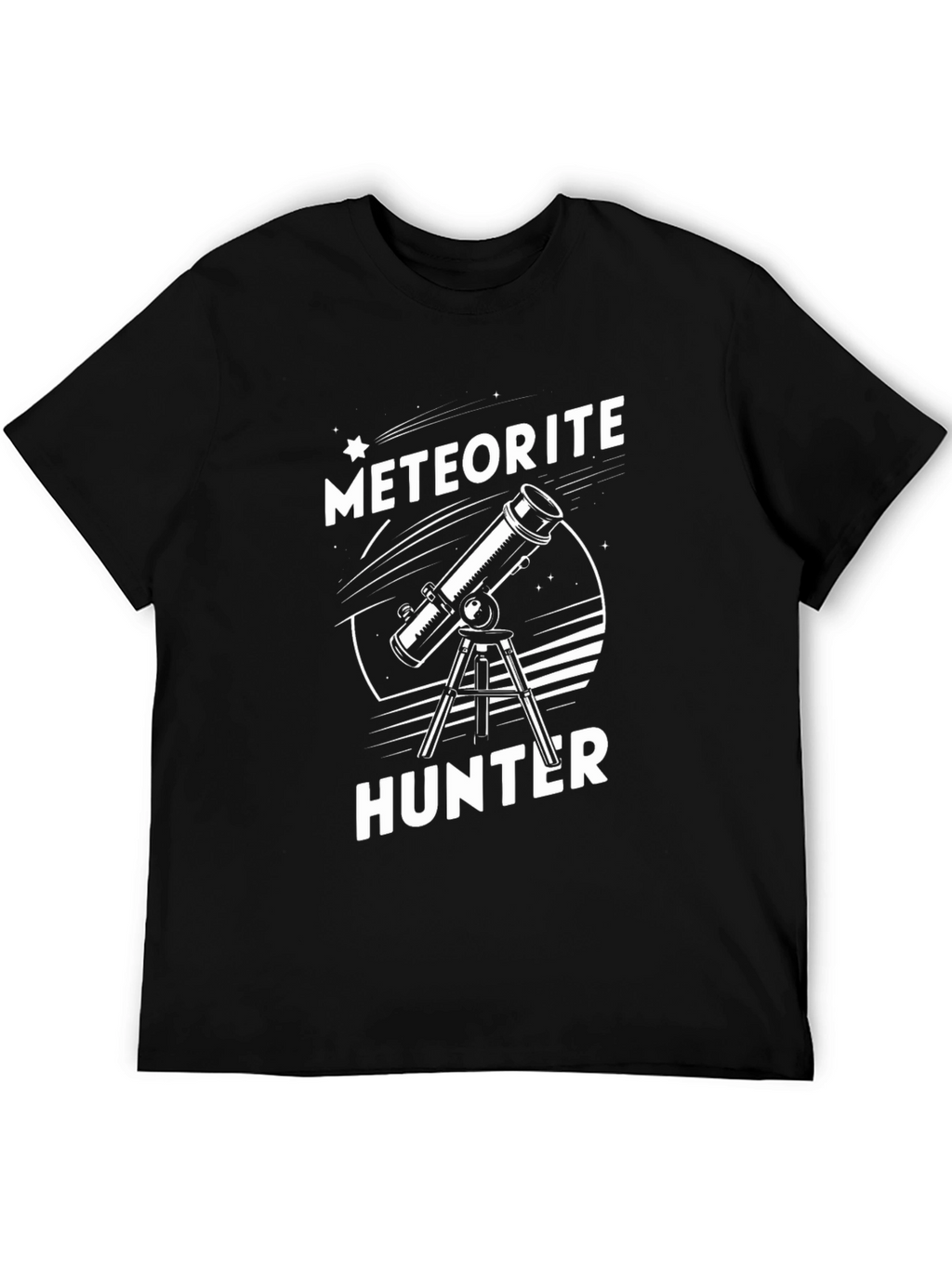 Meteorite Hunter T-Shirt Astronomy Telescope Tee