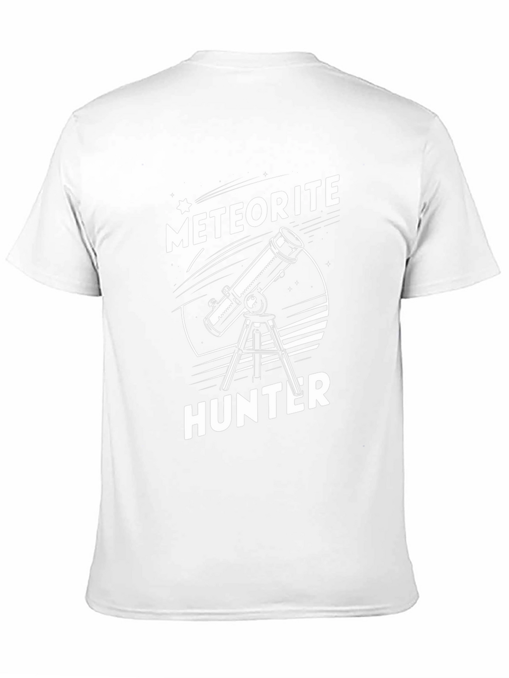 Meteorite Hunter T-Shirt Astronomy Telescope Tee