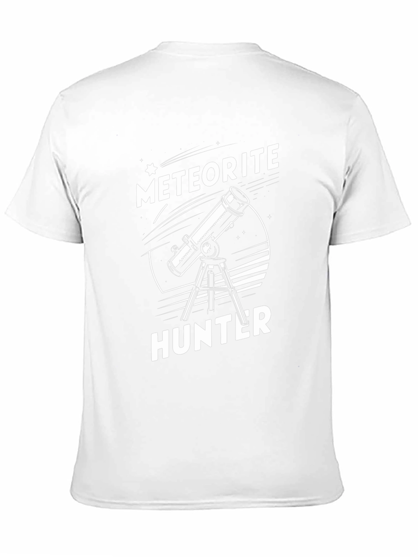 Meteorite Hunter T-Shirt Astronomy Telescope Tee