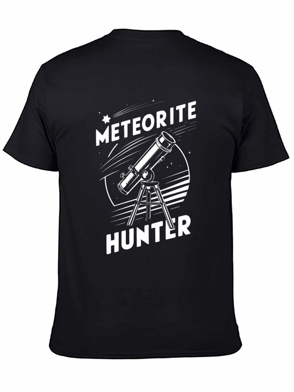 Meteorite Hunter T-Shirt Astronomy Telescope Tee