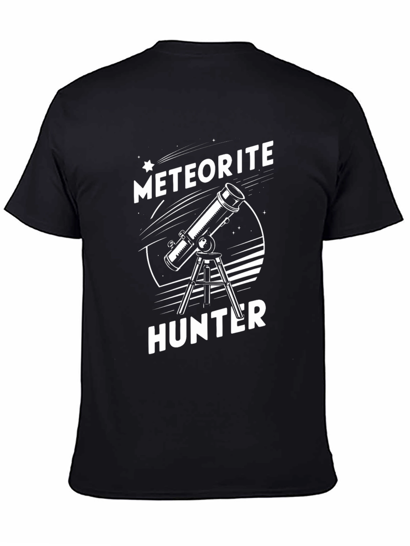 Meteorite Hunter T-Shirt Astronomy Telescope Tee