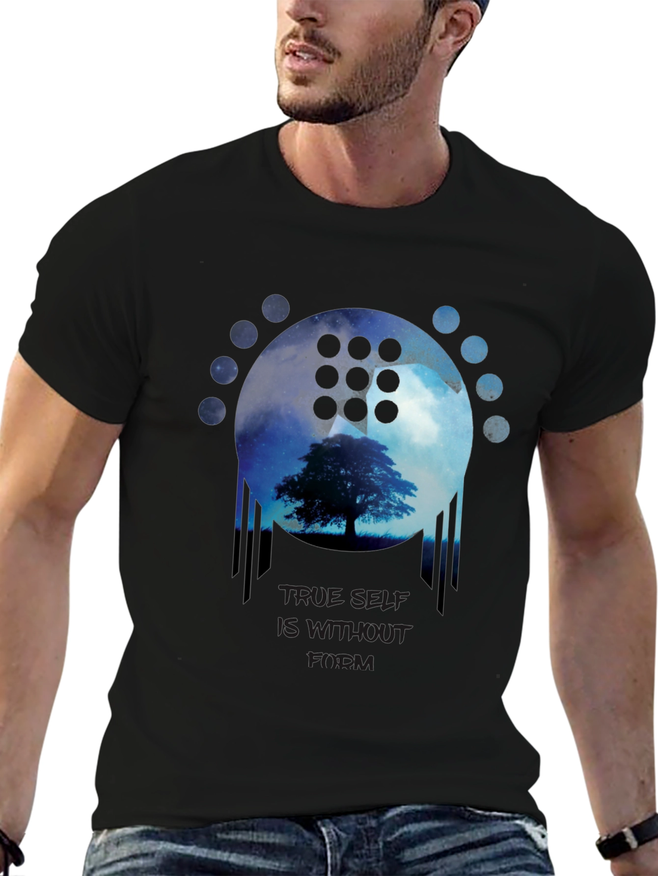 Mystic Tree Graphic Tee - True Self Wisdom T-Shirt