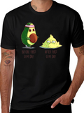 Avocado Gym Day T-Shirt - Funny Workout Tee