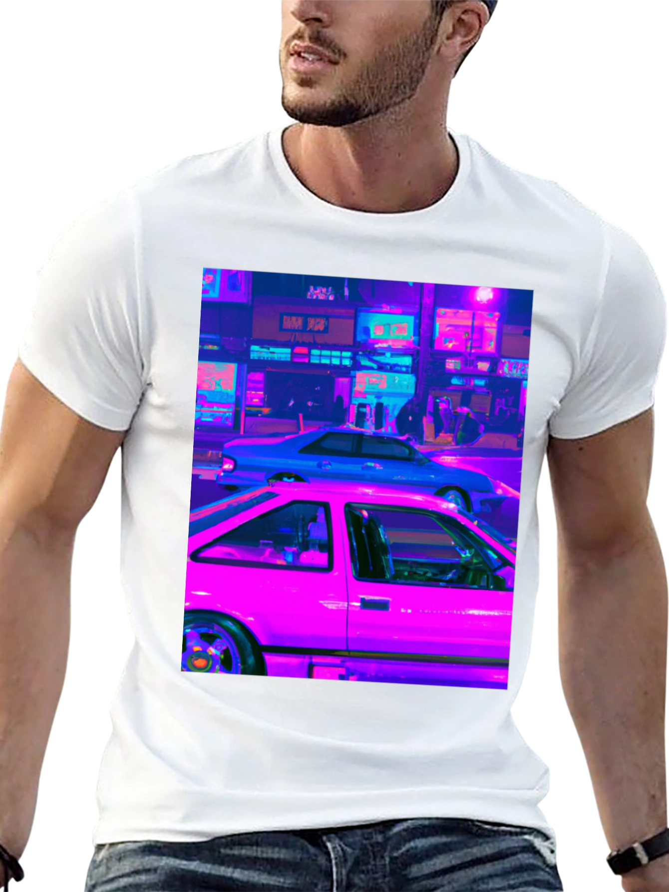 Retro Cars Graphic Tee