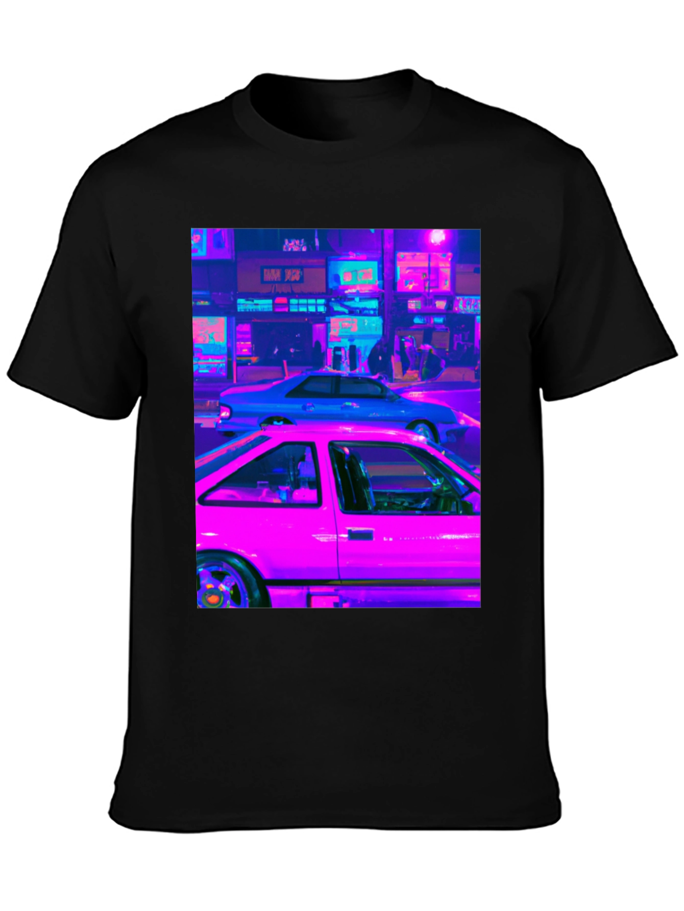 Retro Cars Graphic Tee