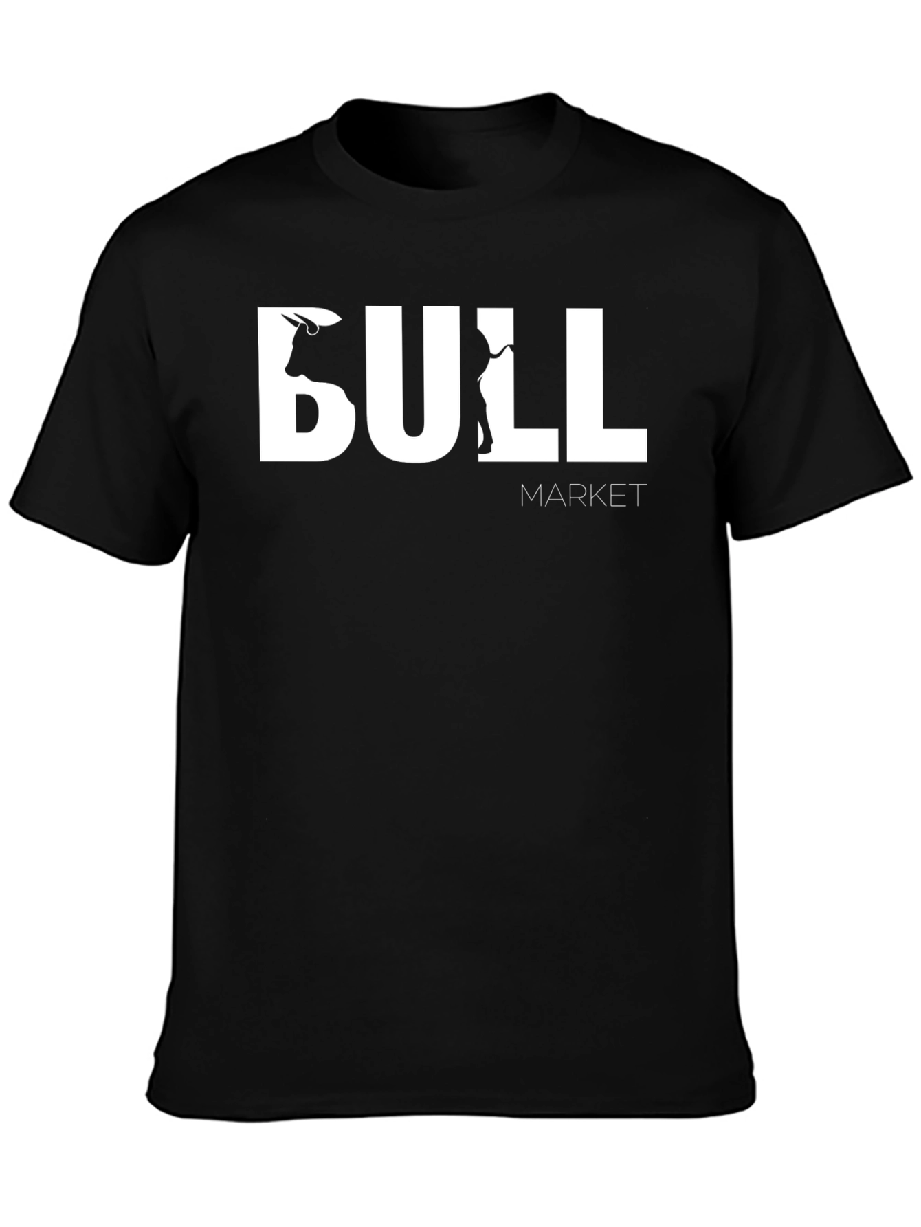 Bull Market Graphic Tee - Black