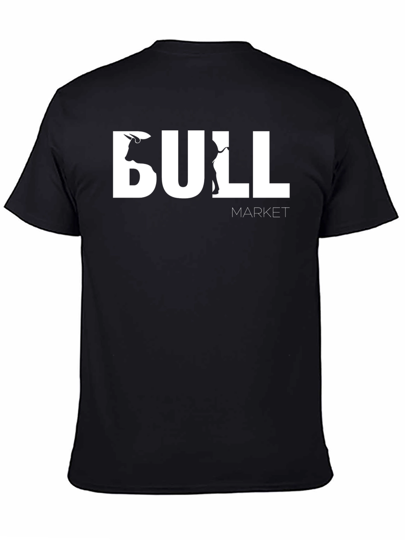 Bull Market Graphic Tee - Black