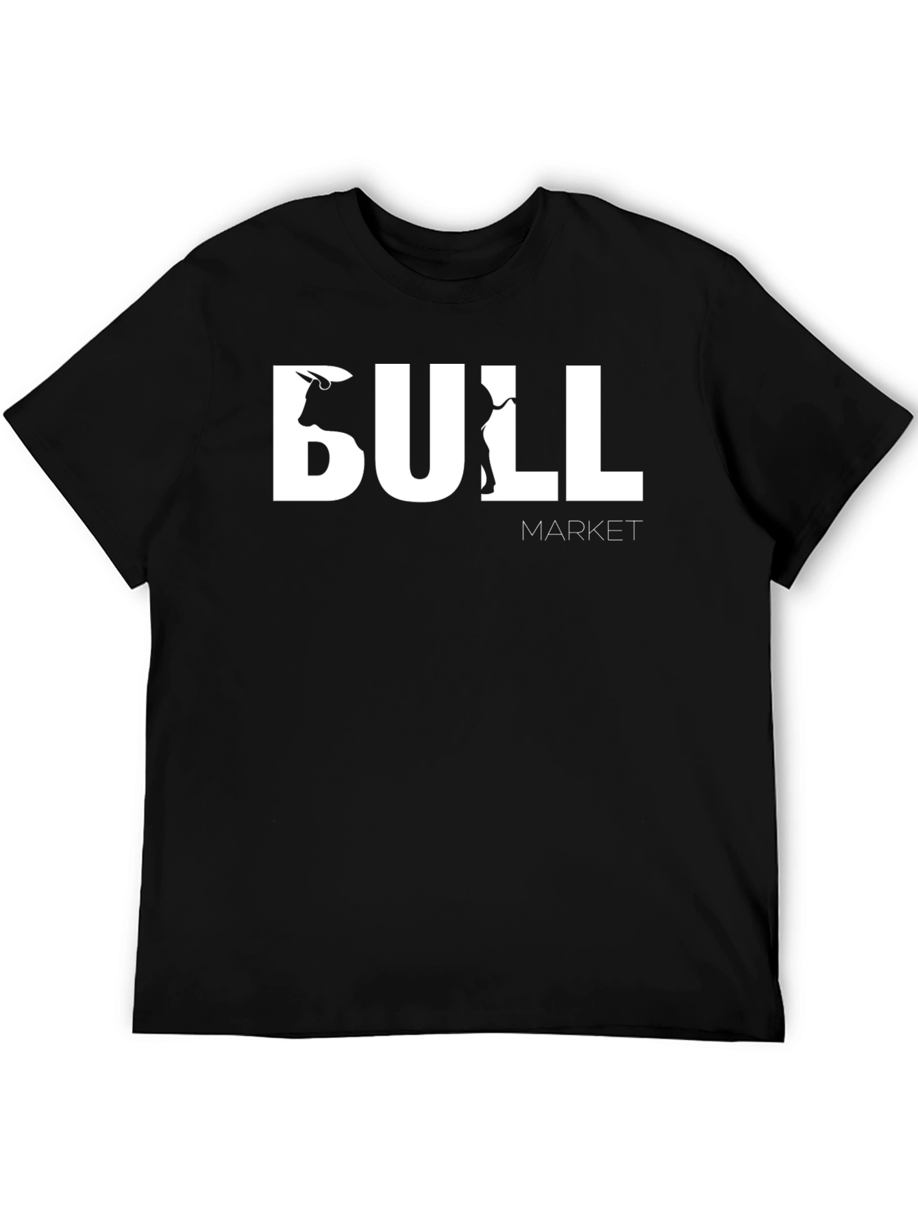 Bull Market Graphic Tee - Black