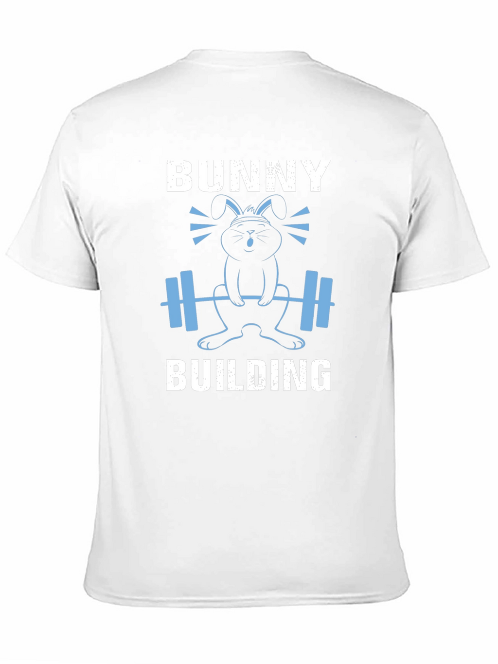 Bunny Building Graphic T-Shirt - Gym Easter