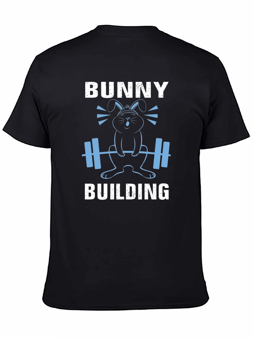 Bunny Building Graphic T-Shirt - Gym Easter