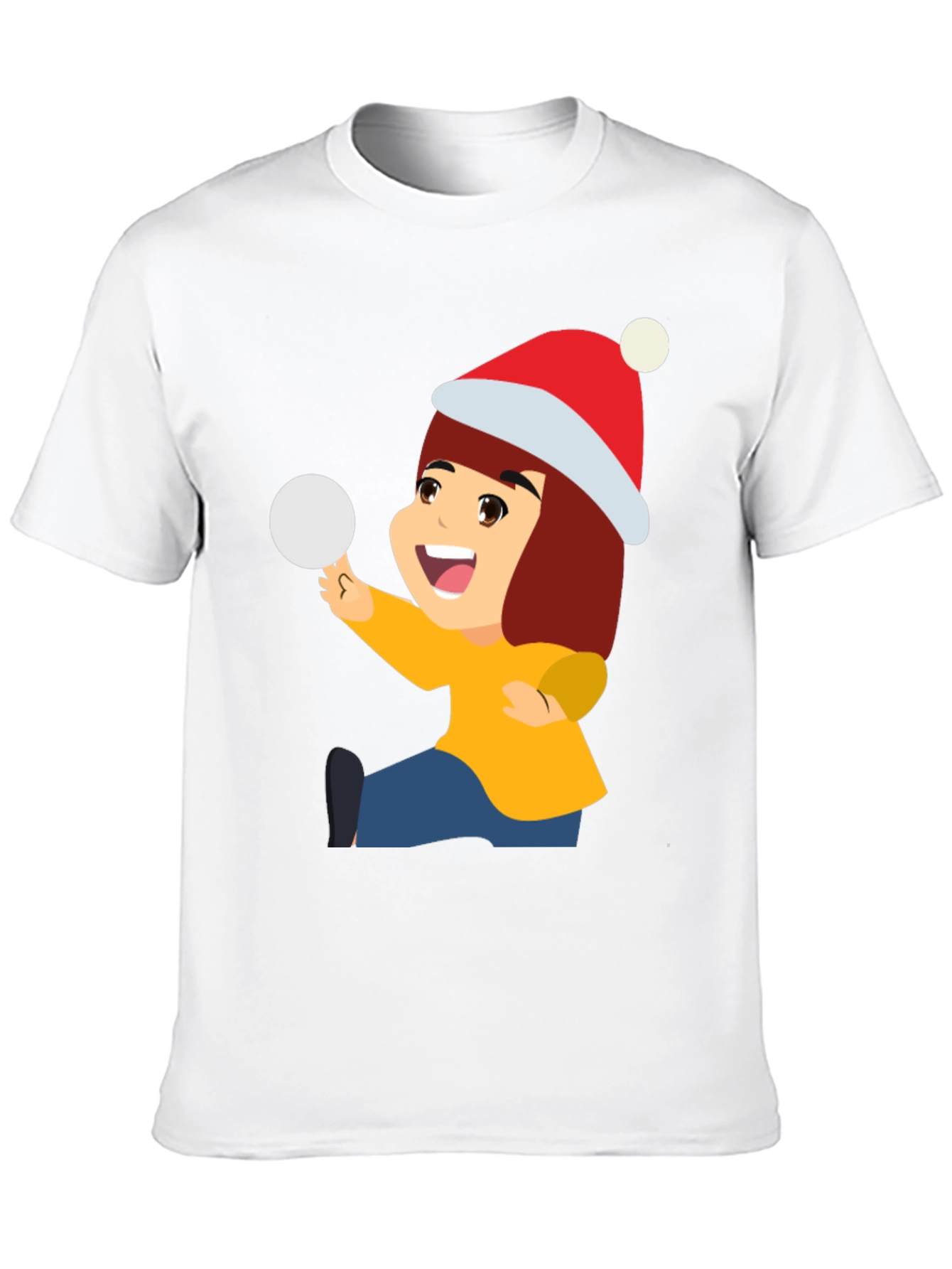 Festive Graphic Tee - Holiday Fun