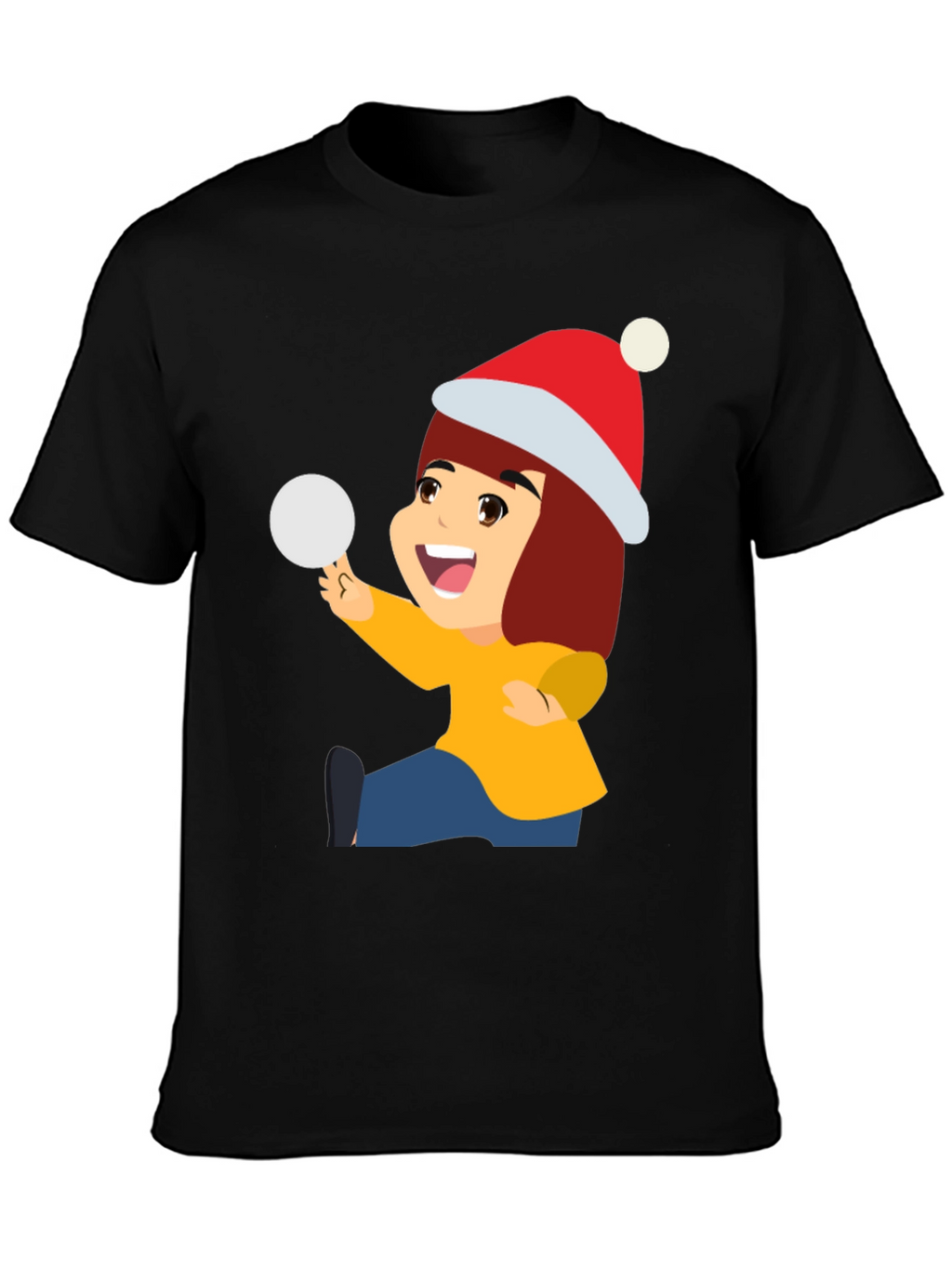 Festive Graphic Tee - Holiday Fun