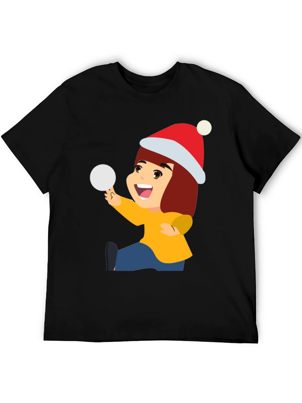 Festive Graphic Tee - Holiday Fun