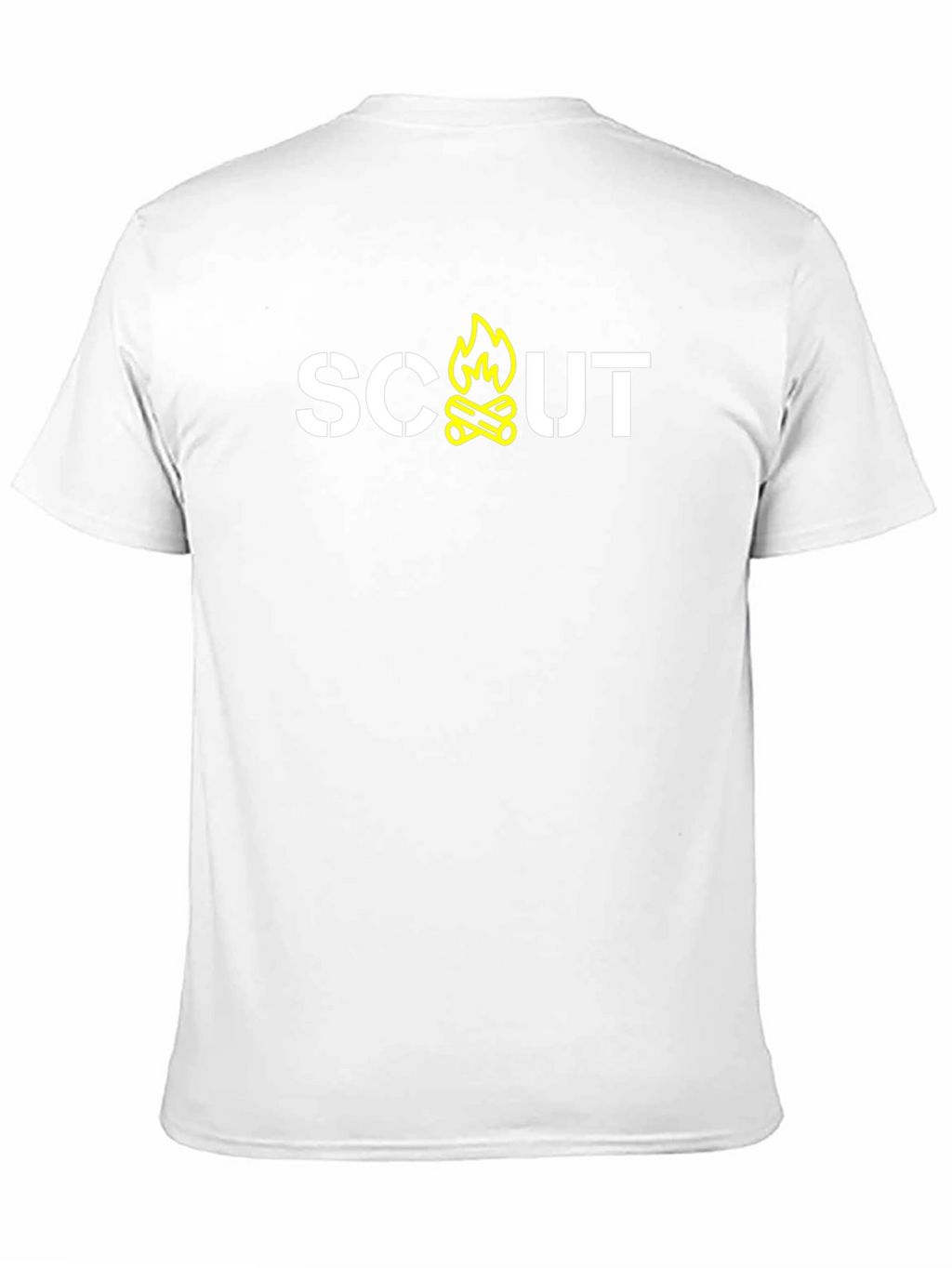 Scout Campfire Graphic Tee - Black Cotton T-Shirt