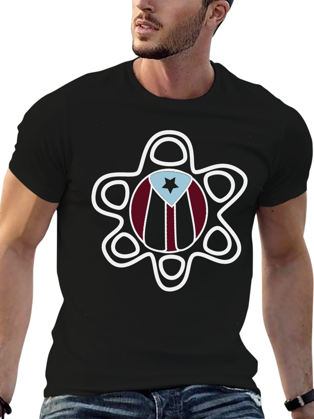 Puerto Rico Coqui T-Shirt - Black