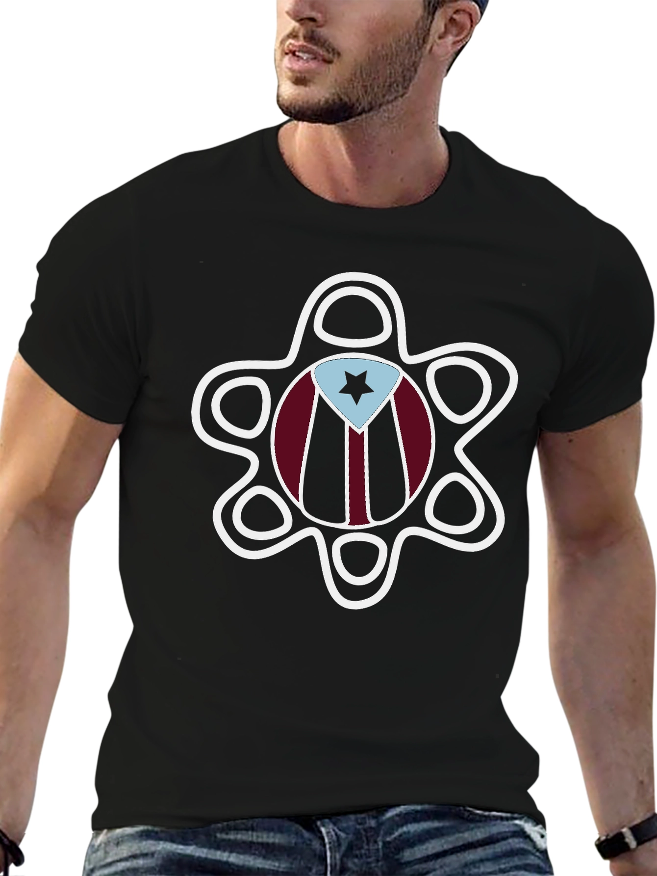 Puerto Rico Coqui T-Shirt - Black